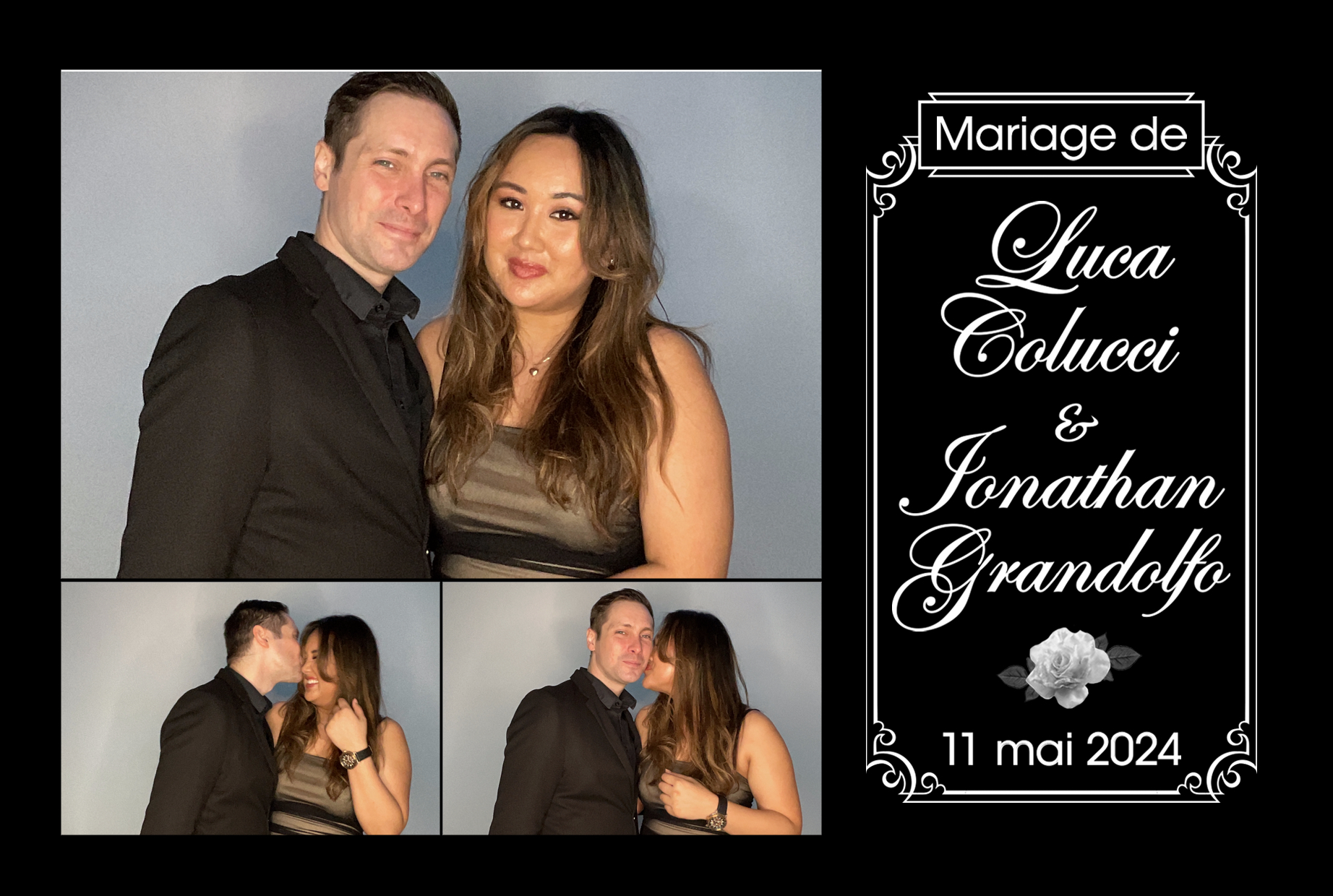 Mariage de Jonathan Grandolfo et Luca Colucci | View more photos from the event at album.pbooth.red/u/Photobooth-RED/Mariage-de-Jonathan-Grandolfo-et-Luca-Colucci