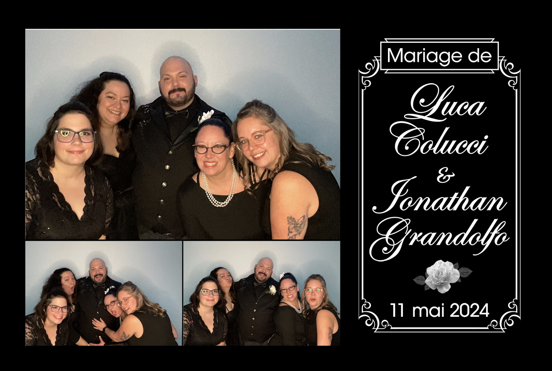 Mariage de Jonathan Grandolfo et Luca Colucci | View more photos from the event at album.pbooth.red/u/Photobooth-RED/Mariage-de-Jonathan-Grandolfo-et-Luca-Colucci