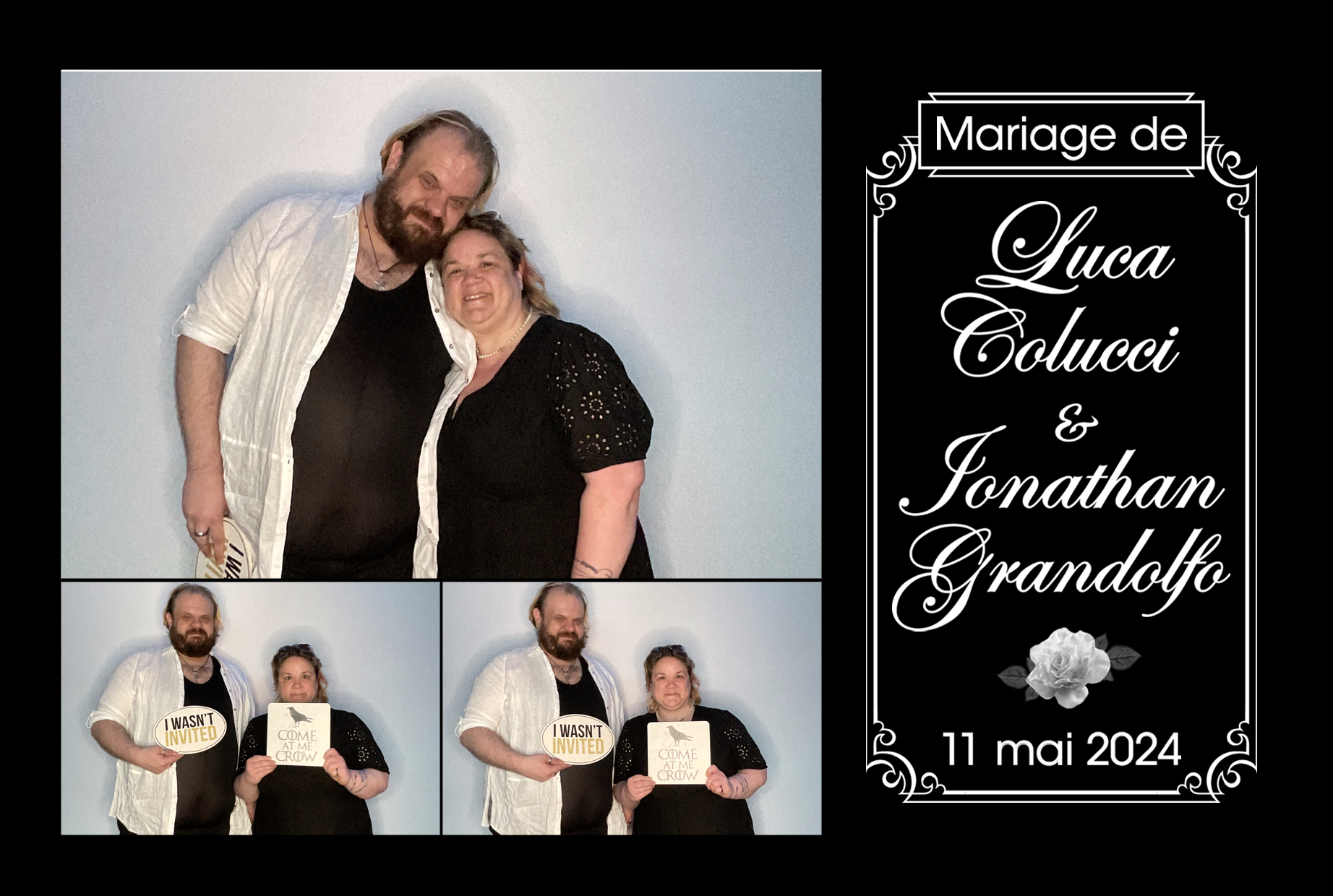 Mariage de Jonathan Grandolfo et Luca Colucci | View more photos from the event at album.pbooth.red/u/Photobooth-RED/Mariage-de-Jonathan-Grandolfo-et-Luca-Colucci