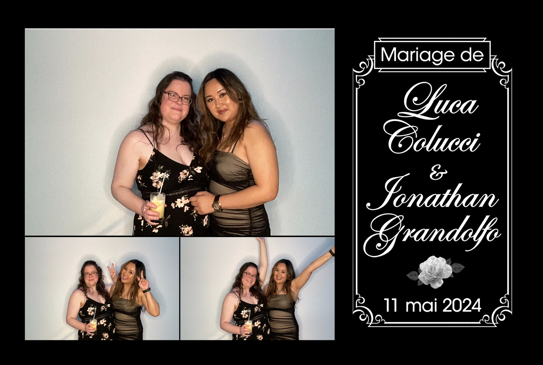 Mariage de Jonathan Grandolfo et Luca Colucci | View more photos from the event at album.pbooth.red/u/Photobooth-RED/Mariage-de-Jonathan-Grandolfo-et-Luca-Colucci