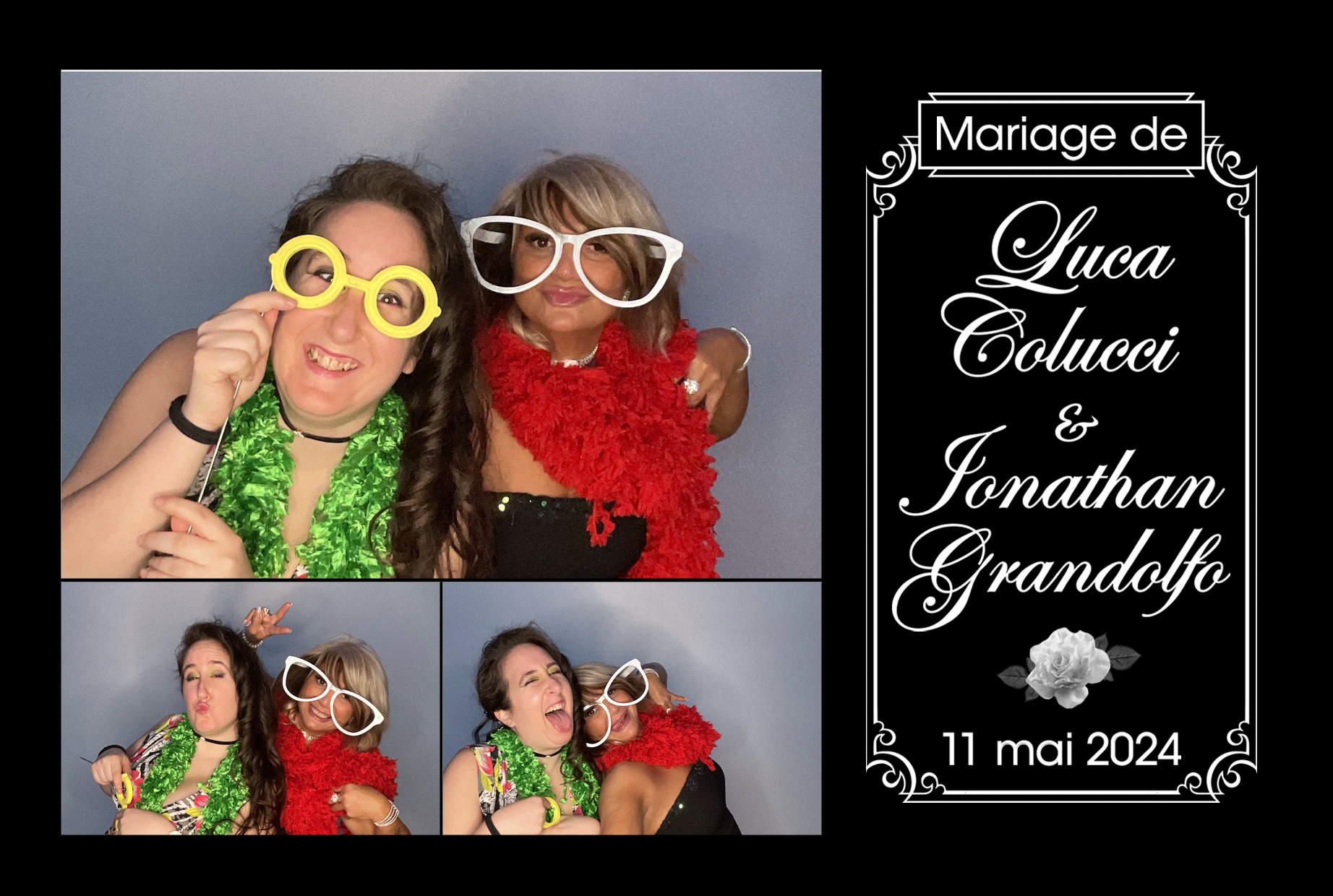 Mariage de Jonathan Grandolfo et Luca Colucci | View more photos from the event at album.pbooth.red/u/Photobooth-RED/Mariage-de-Jonathan-Grandolfo-et-Luca-Colucci