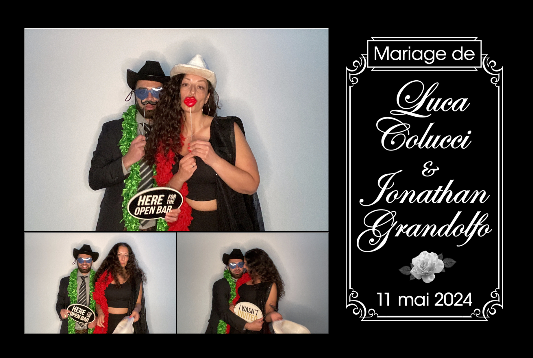 Mariage de Jonathan Grandolfo et Luca Colucci | View more photos from the event at album.pbooth.red/u/Photobooth-RED/Mariage-de-Jonathan-Grandolfo-et-Luca-Colucci