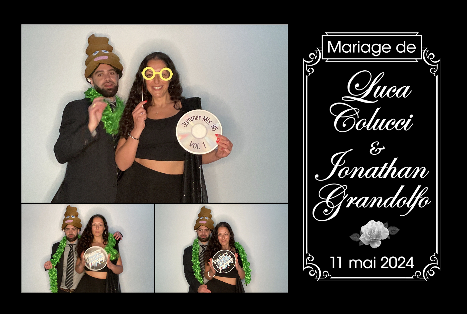 Mariage de Jonathan Grandolfo et Luca Colucci | View more photos from the event at album.pbooth.red/u/Photobooth-RED/Mariage-de-Jonathan-Grandolfo-et-Luca-Colucci