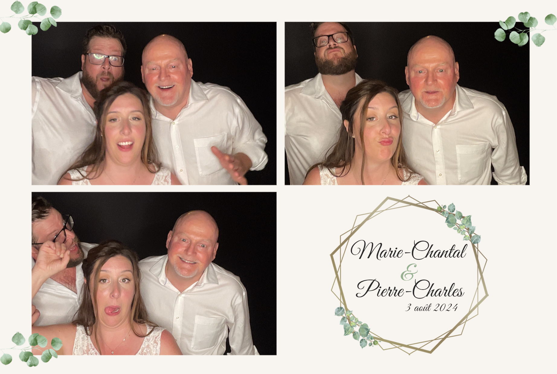 Mariage de Marie-Chantal et Pierre-Charles | View more photos from the event at album.pbooth.red/u/Photobooth-RED/Mariage-de-Marie-Chantal-et-Pierre-Charles