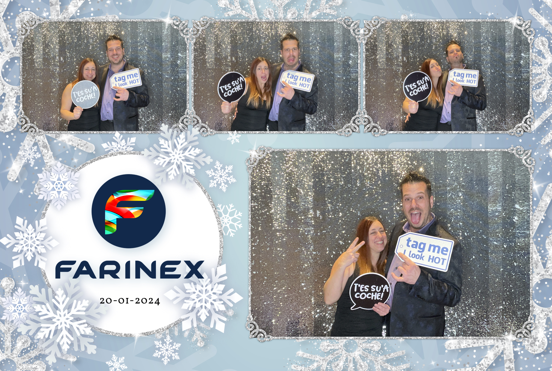Party Noel Farinex 2024 | View more photos from the event at album.pbooth.red/u/Photobooth-RED/Party-Noel-Farinex-2024