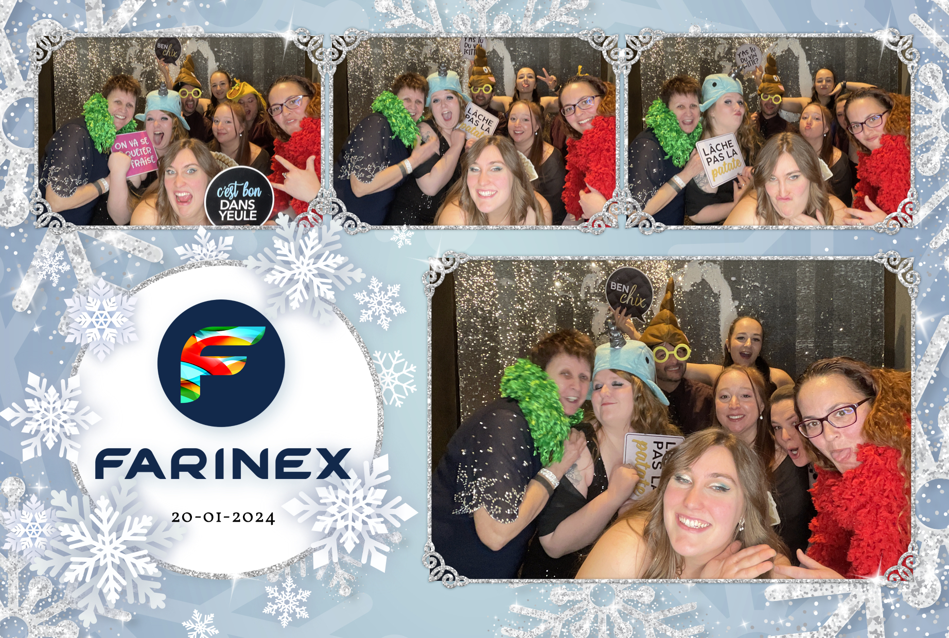 Party Noel Farinex 2024 | View more photos from the event at album.pbooth.red/u/Photobooth-RED/Party-Noel-Farinex-2024