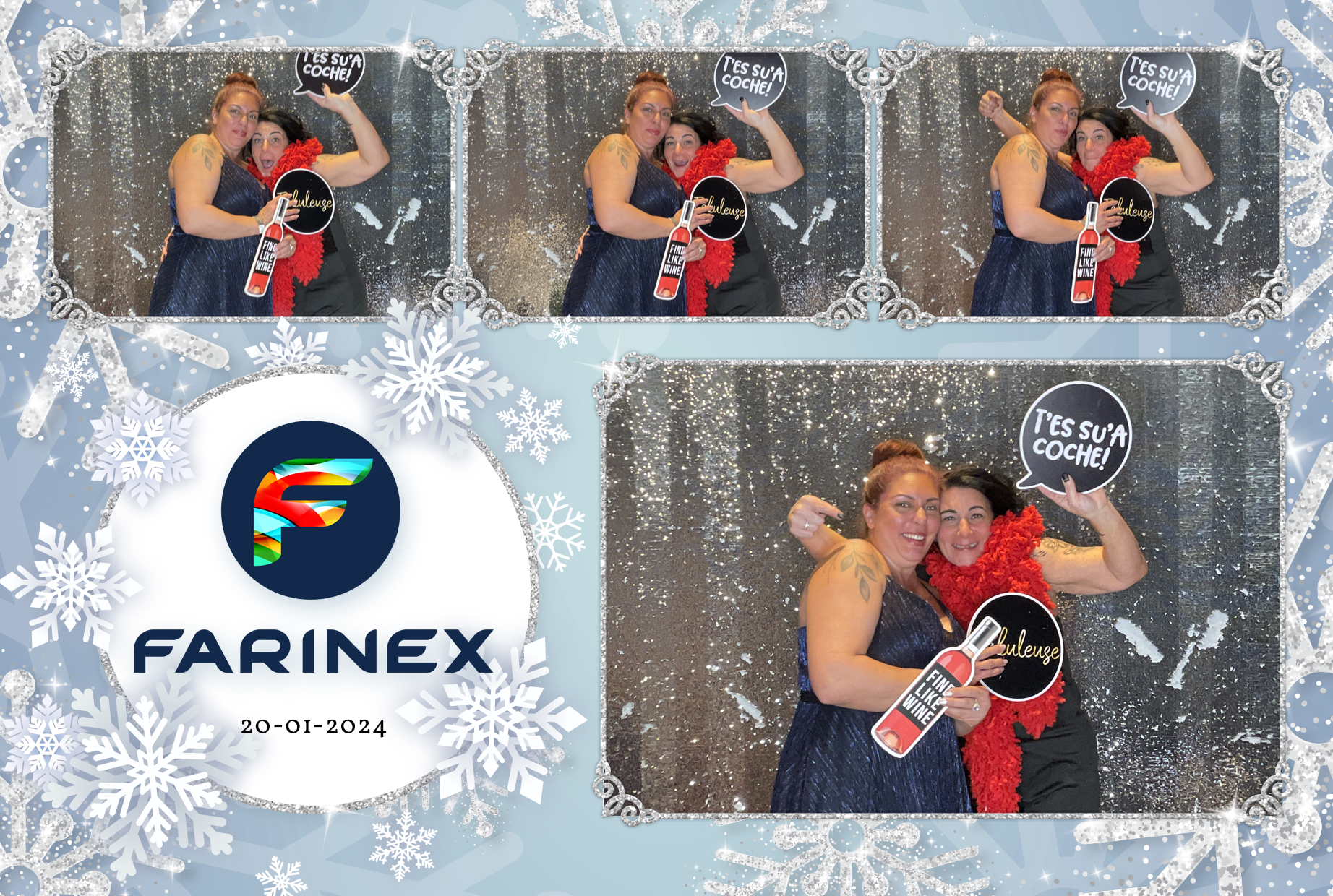 Party Noel Farinex 2024 | View more photos from the event at album.pbooth.red/u/Photobooth-RED/Party-Noel-Farinex-2024