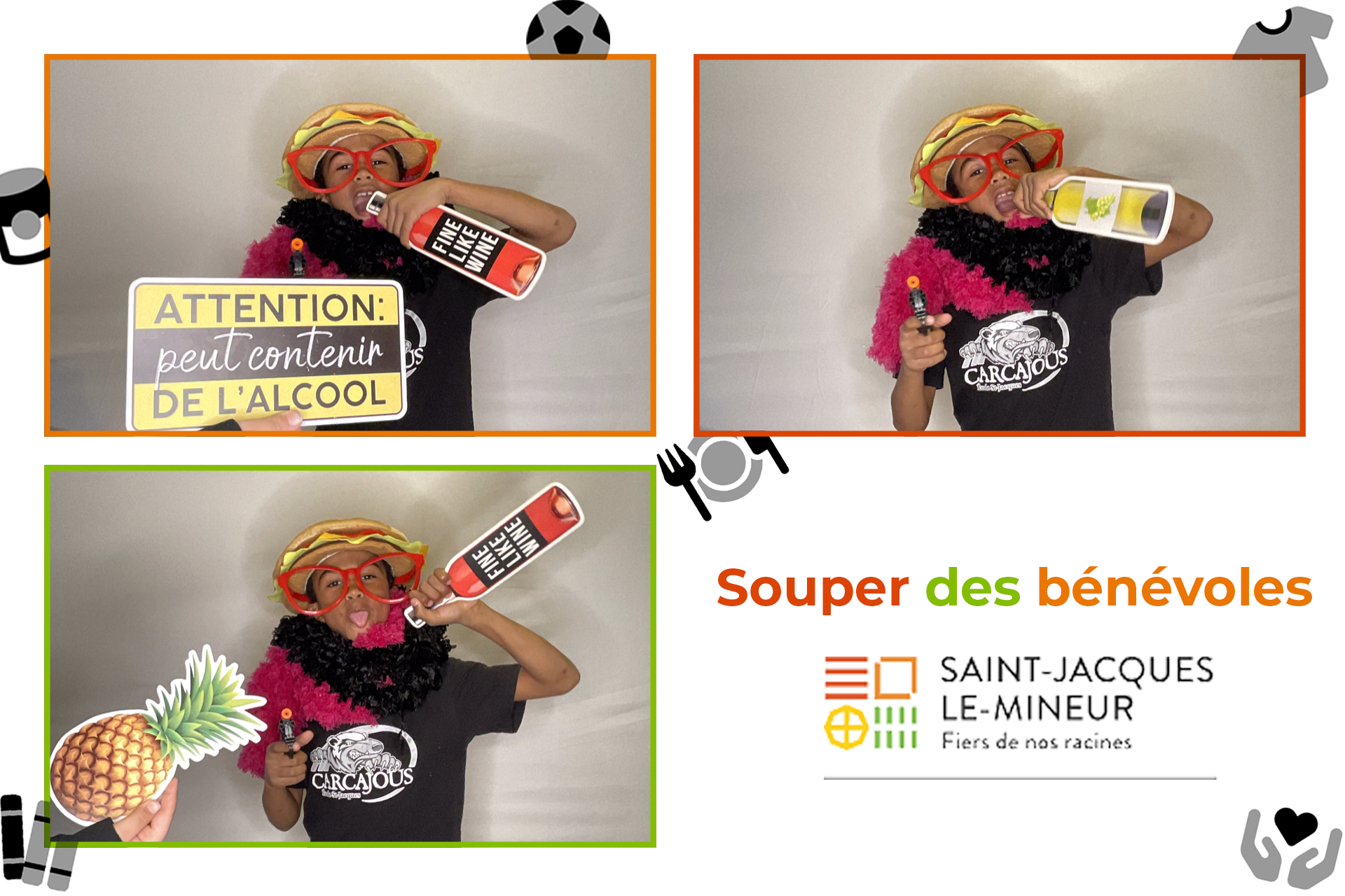 Souper des Bénévoles	 | View more photos from the event at album.pbooth.red/u/Photobooth-RED/Souper-des-Bénévoles