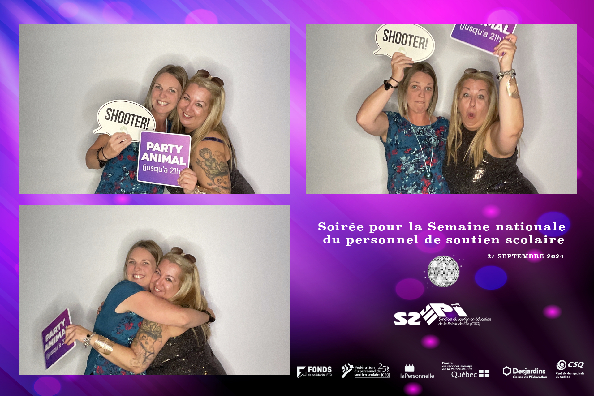  Syndicat du personnel soutient pointe de l'île  | View more photos from the event at album.pbooth.red/u/Photobooth-RED/Syndicat-du-personnel-soutient-pointe-de-lîle