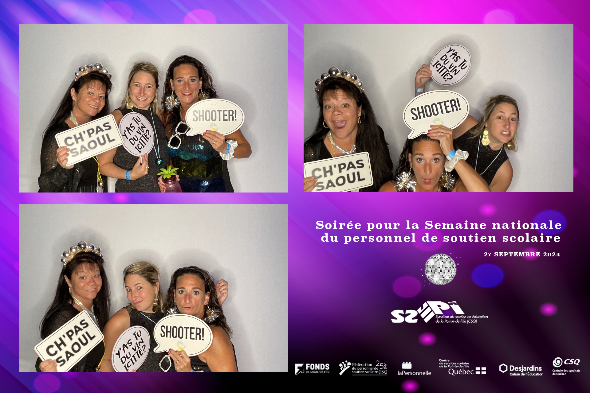  Syndicat du personnel soutient pointe de l'île  | View more photos from the event at album.pbooth.red/u/Photobooth-RED/Syndicat-du-personnel-soutient-pointe-de-lîle