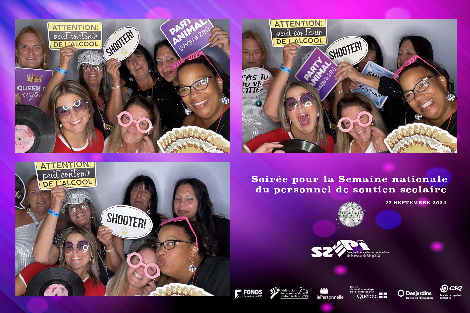  Syndicat du personnel soutient pointe de l'île  | View more photos from the event at album.pbooth.red/u/Photobooth-RED/Syndicat-du-personnel-soutient-pointe-de-lîle