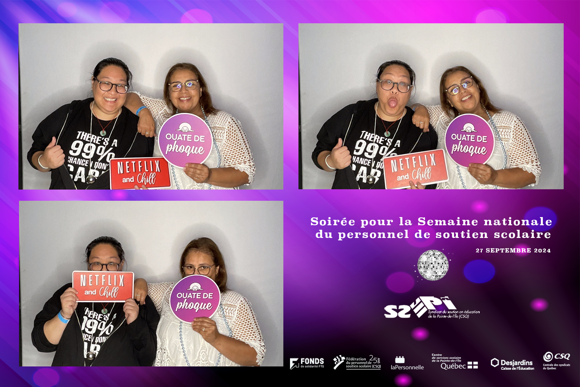  Syndicat du personnel soutient pointe de l'île  | View more photos from the event at album.pbooth.red/u/Photobooth-RED/Syndicat-du-personnel-soutient-pointe-de-lîle