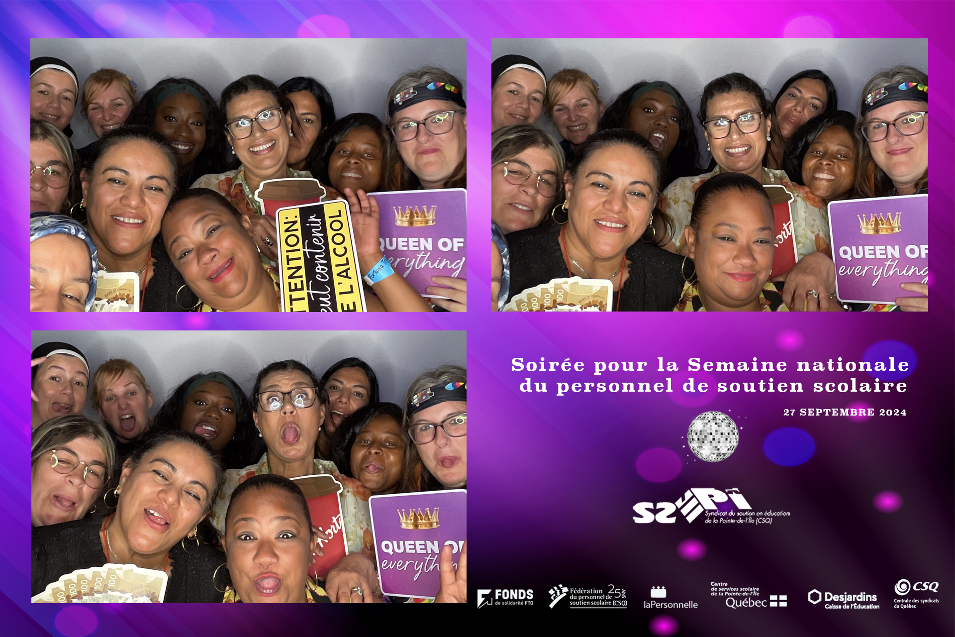  Syndicat du personnel soutient pointe de l'île  | View more photos from the event at album.pbooth.red/u/Photobooth-RED/Syndicat-du-personnel-soutient-pointe-de-lîle