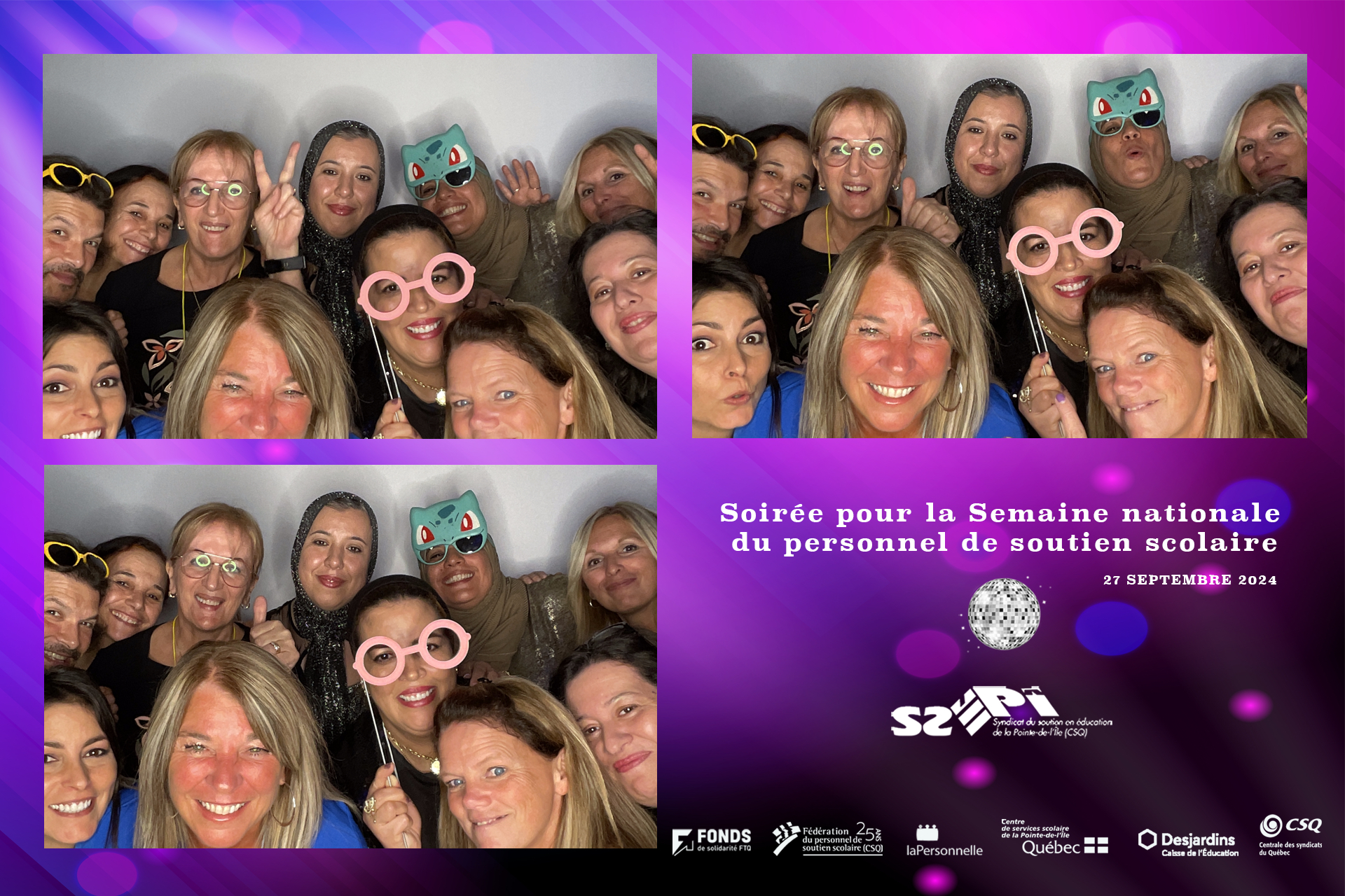  Syndicat du personnel soutient pointe de l'île  | View more photos from the event at album.pbooth.red/u/Photobooth-RED/Syndicat-du-personnel-soutient-pointe-de-lîle