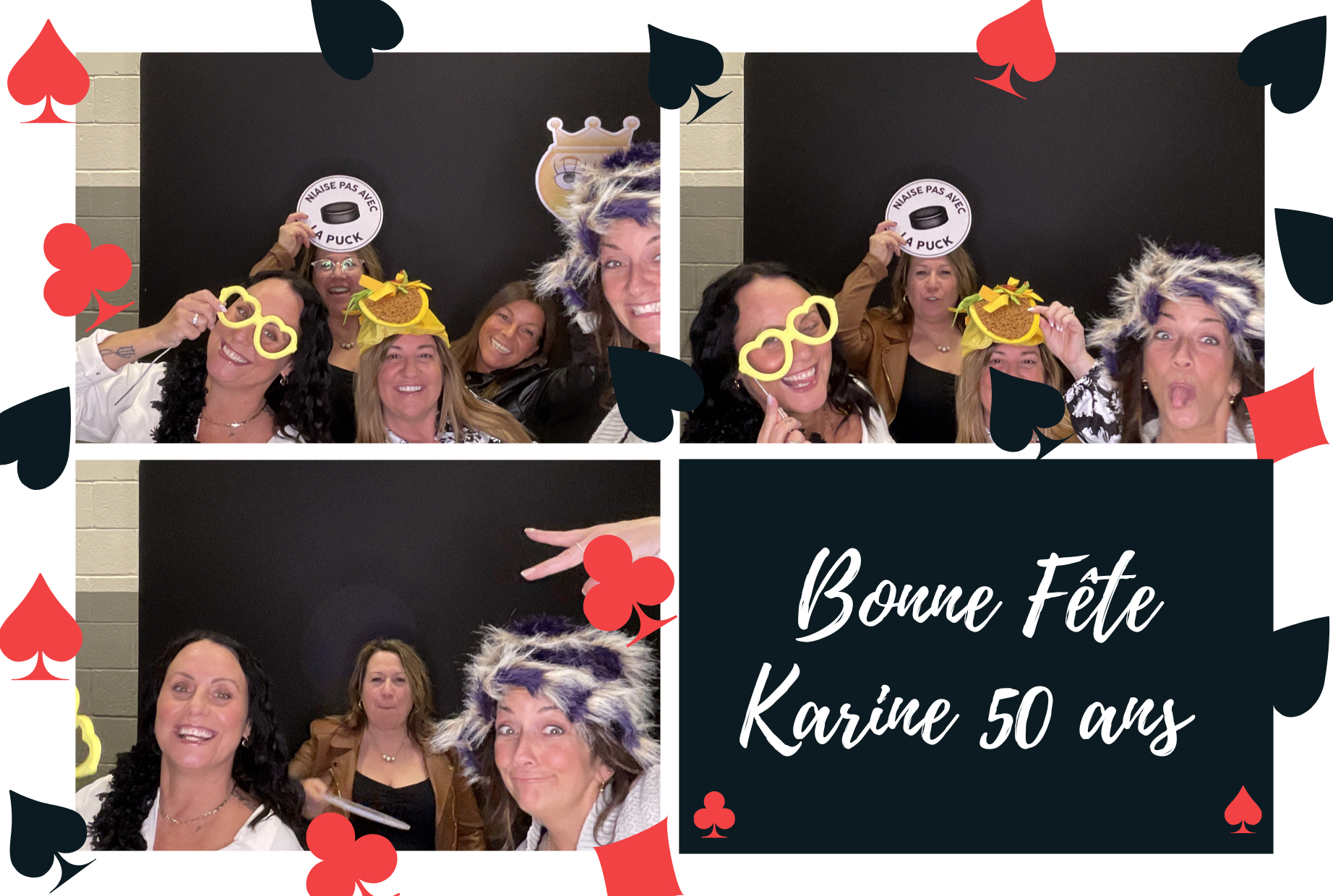 50e anniversaire de Karine | View more photos from the event at album.pbooth.red/u/Photobooth-RED/50e-anniversaire-de-Karine