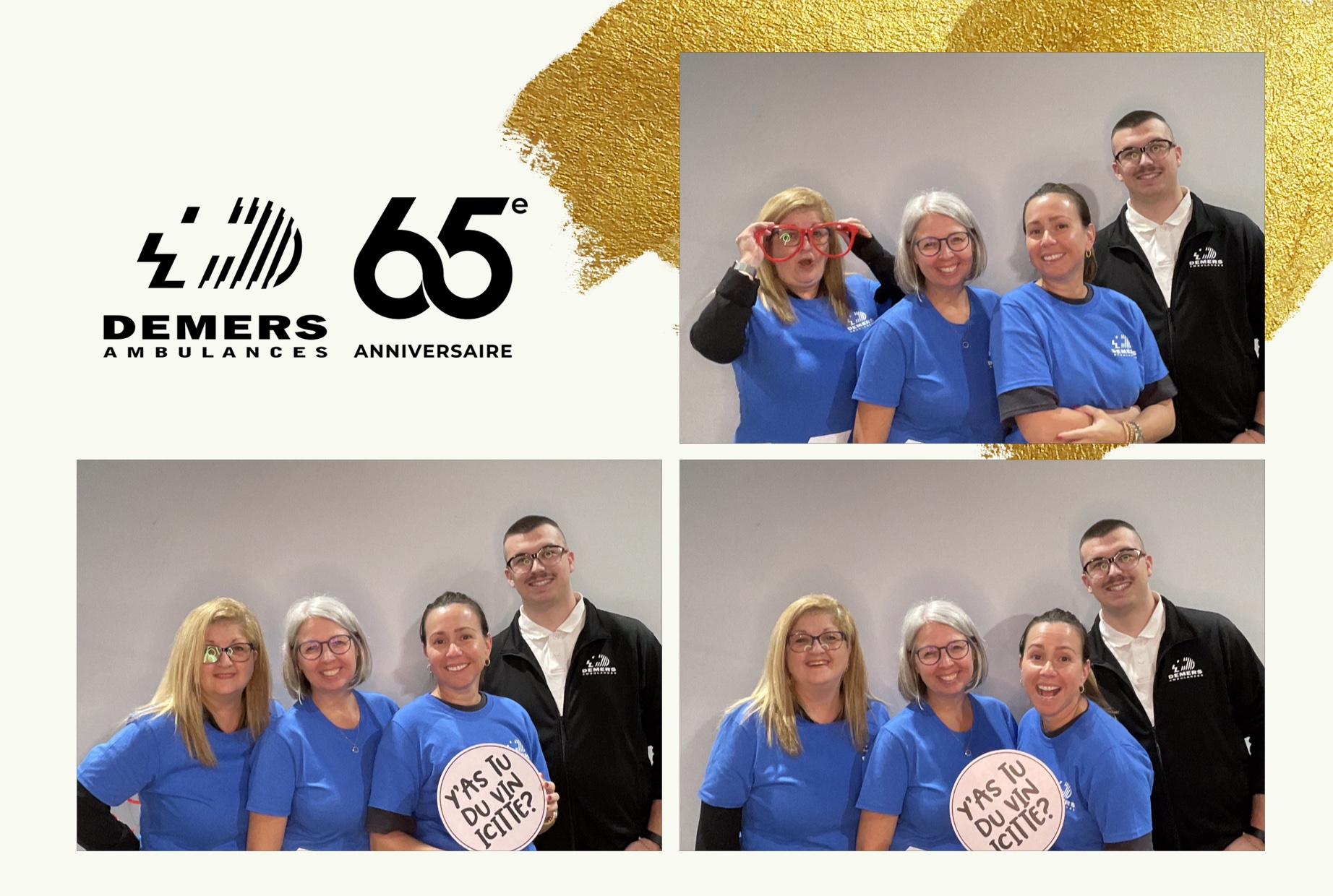 65e anniversaire de Demers Ambulances | View more photos from the event at album.pbooth.red/u/Photobooth-RED/65e-anniversaire-de-Demers-Ambulances