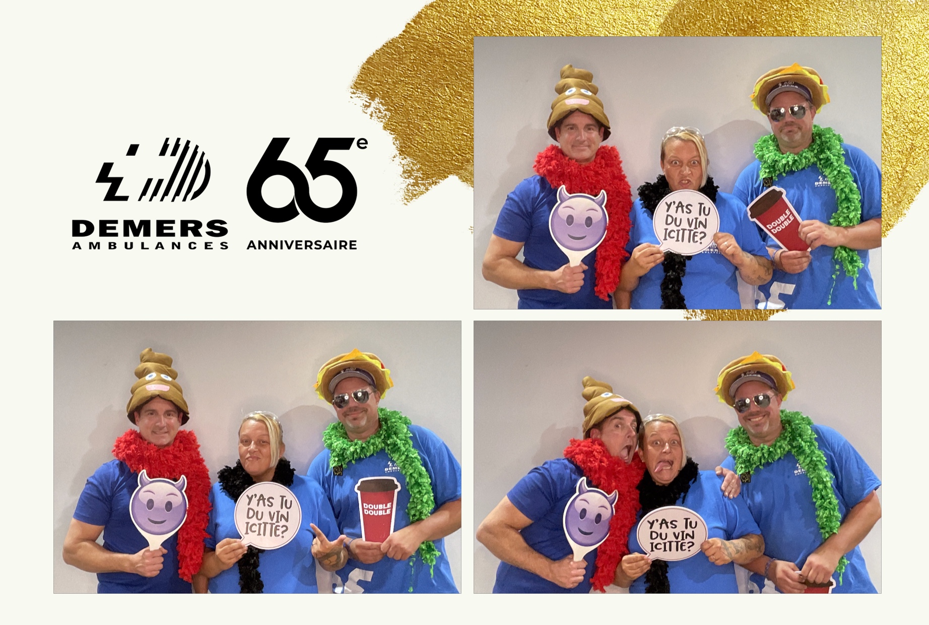 65e anniversaire de Demers Ambulances | View more photos from the event at album.pbooth.red/u/Photobooth-RED/65e-anniversaire-de-Demers-Ambulances