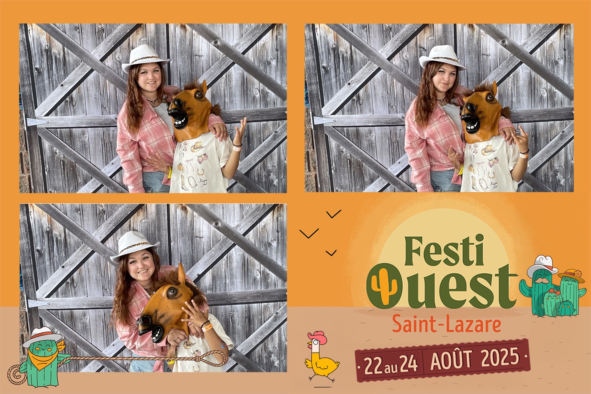 Festi-Ouest 2025 | View more photos from the event at album.pbooth.red/u/Photobooth-RED/Festi-Ouest-2025