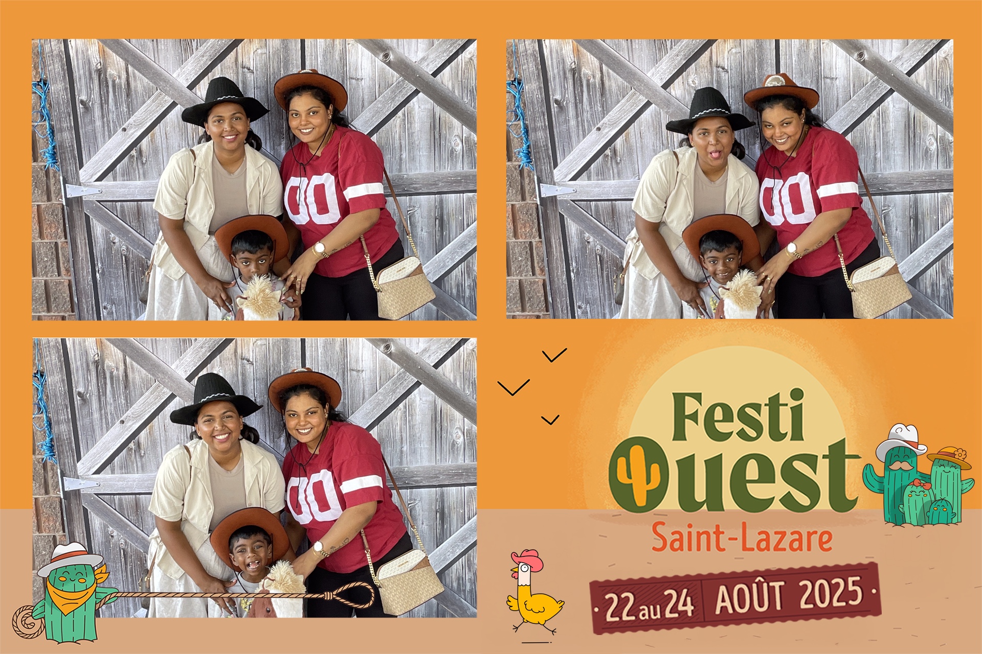 Festi-Ouest 2025 | View more photos from the event at album.pbooth.red/u/Photobooth-RED/Festi-Ouest-2025