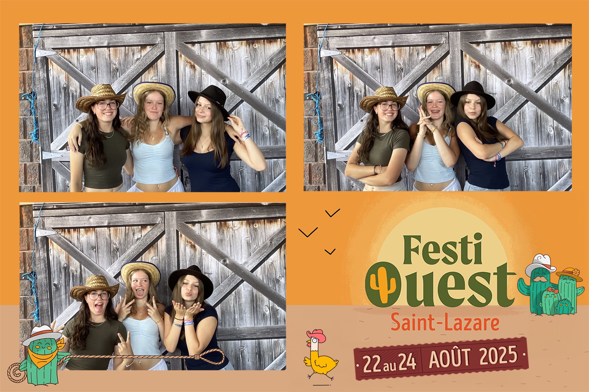 Festi-Ouest 2025 | View more photos from the event at album.pbooth.red/u/Photobooth-RED/Festi-Ouest-2025