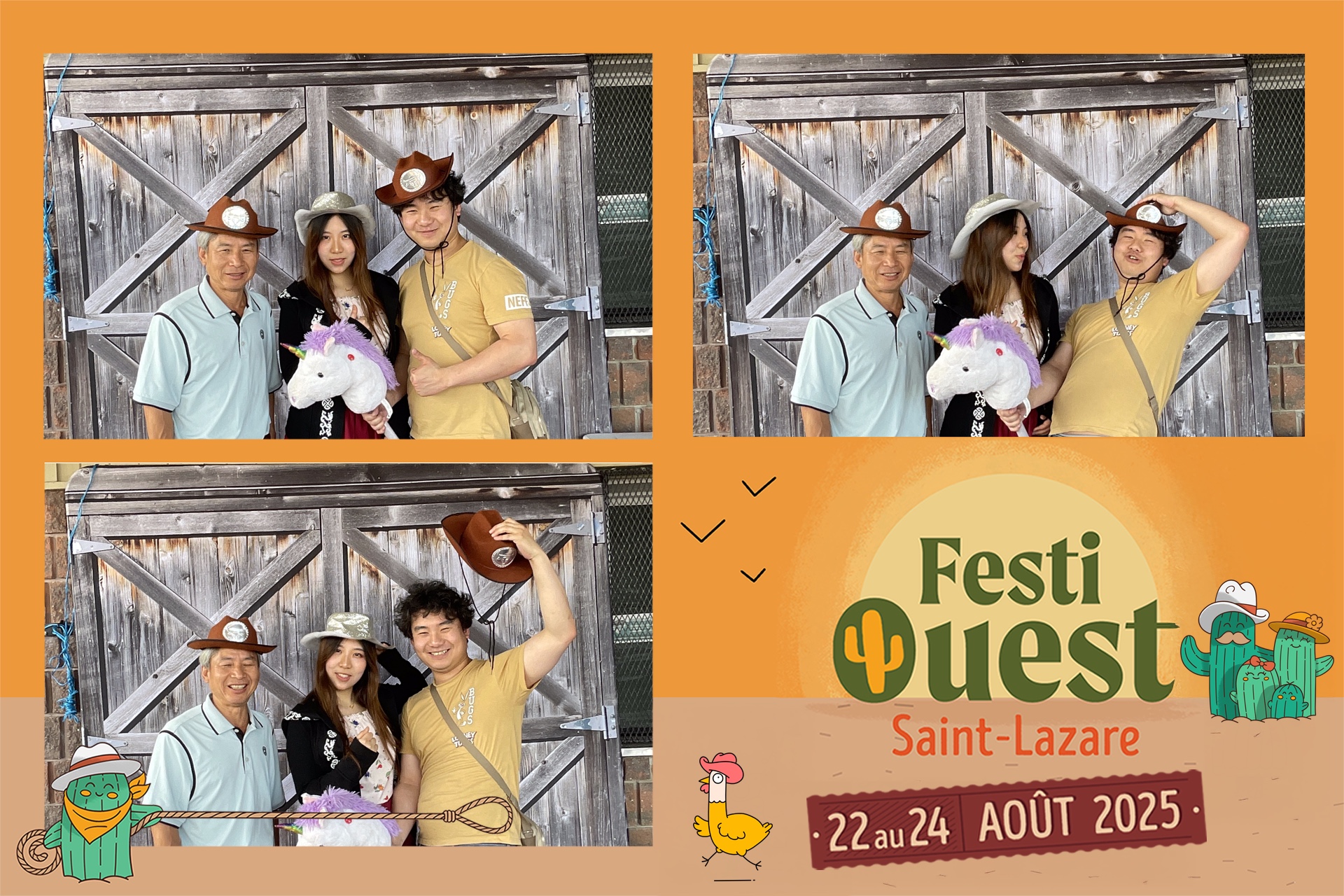 Festi-Ouest 2025 | View more photos from the event at album.pbooth.red/u/Photobooth-RED/Festi-Ouest-2025