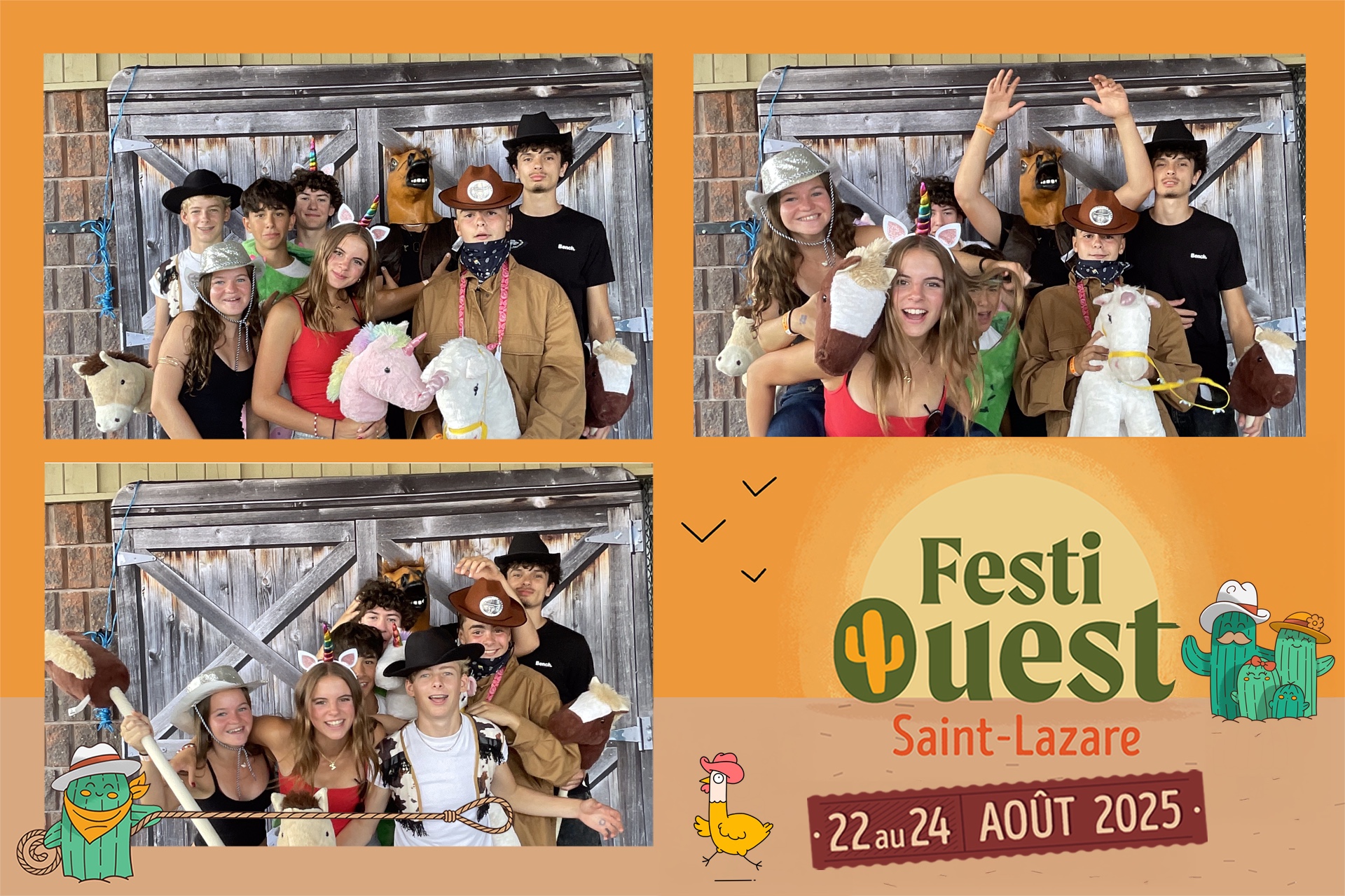 Festi-Ouest 2025 | View more photos from the event at album.pbooth.red/u/Photobooth-RED/Festi-Ouest-2025