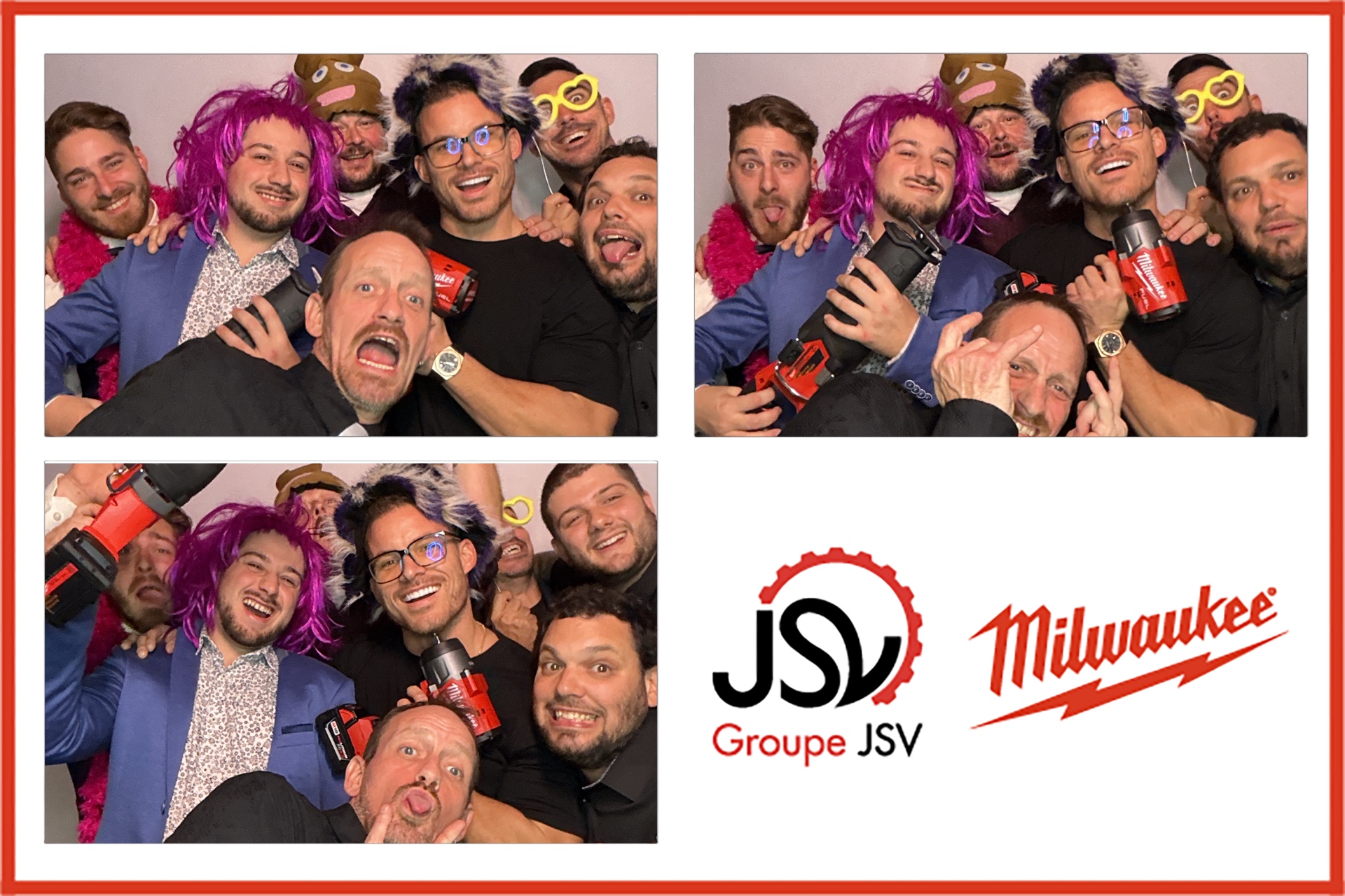 Groupe JSV | View more photos from the event at album.pbooth.red/u/Photobooth-RED/Groupe-JSV