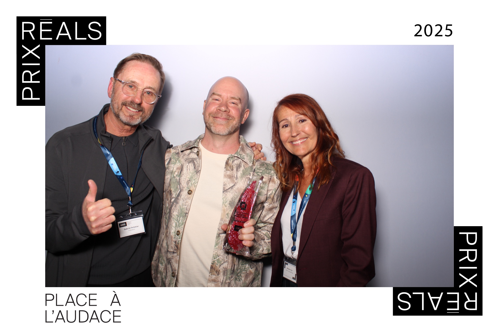 Les Prix Réals 2025  | View more photos from the event at album.pbooth.red/u/Photobooth-RED/Les-Prix-Réals-2025