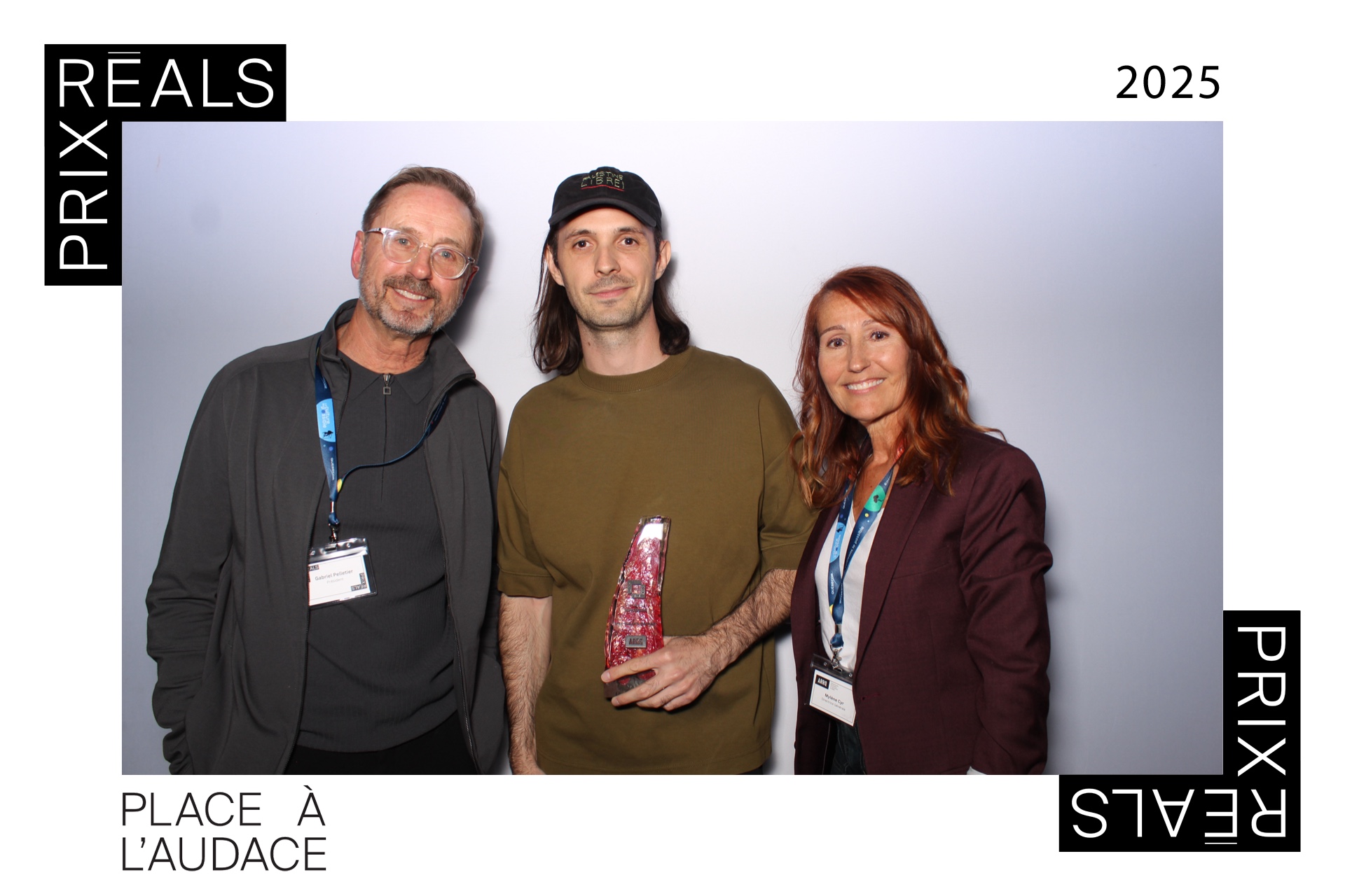 Les Prix Réals 2025  | View more photos from the event at album.pbooth.red/u/Photobooth-RED/Les-Prix-Réals-2025