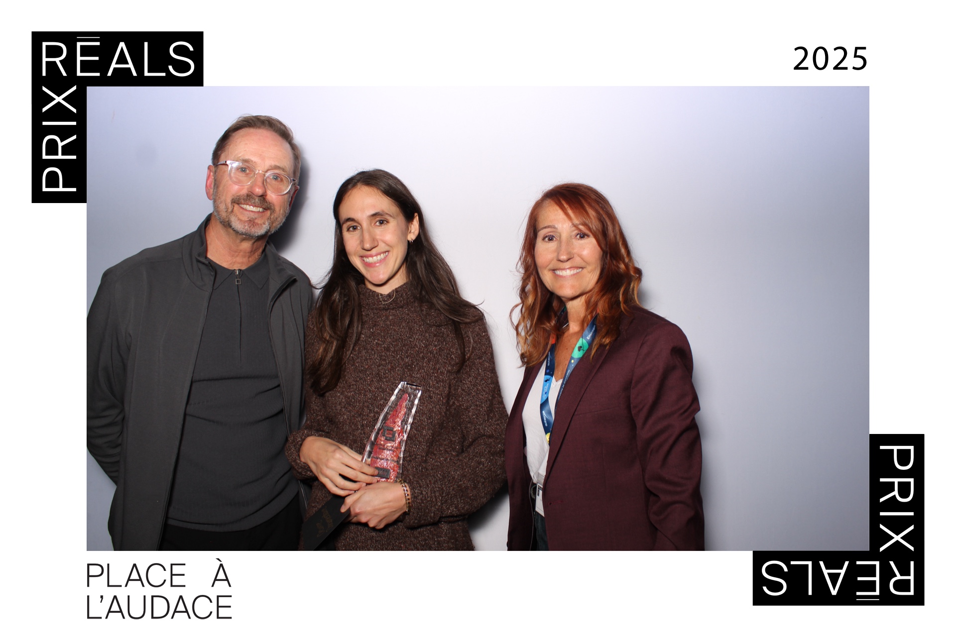 Les Prix Réals 2025  | View more photos from the event at album.pbooth.red/u/Photobooth-RED/Les-Prix-Réals-2025