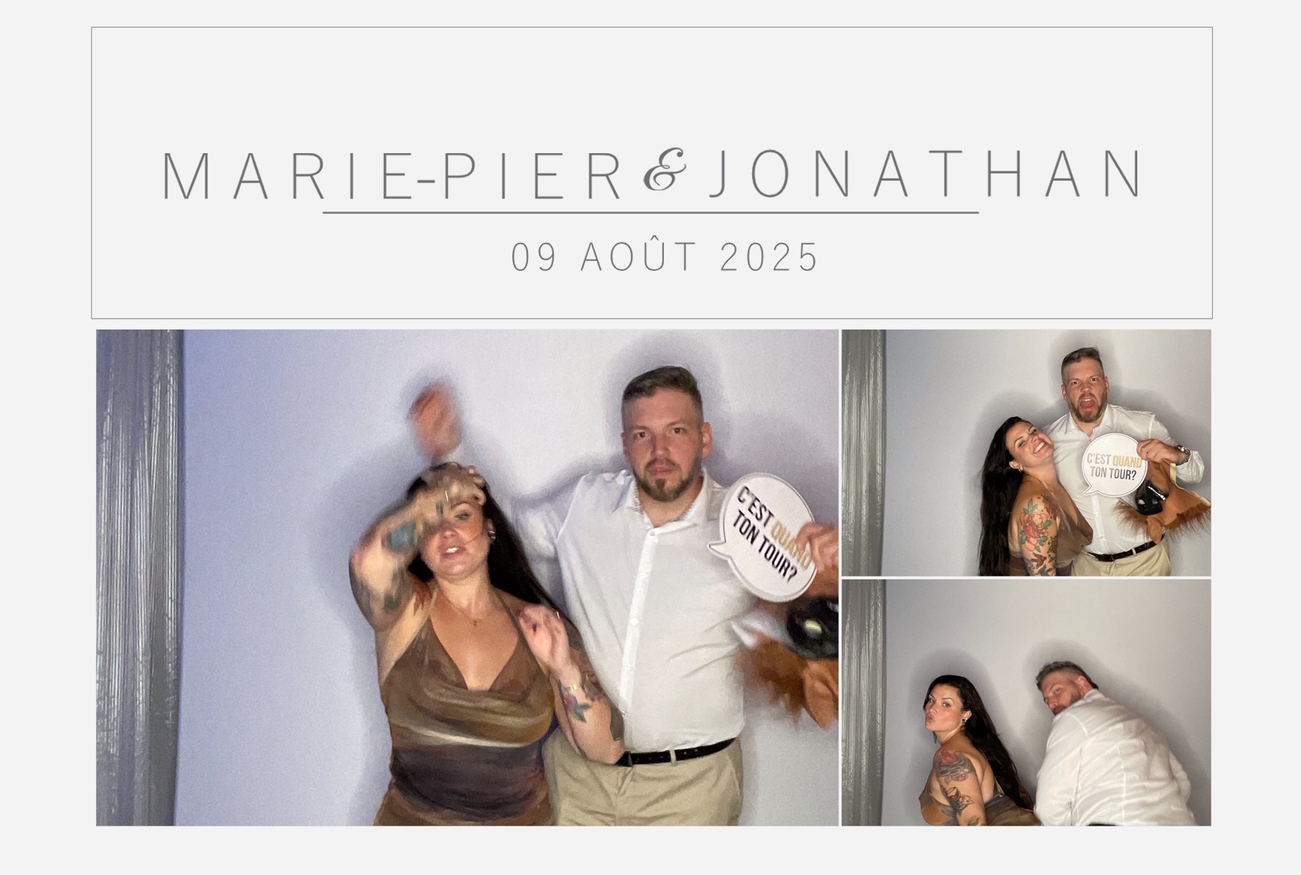 Mariage Marie-Pier et Jonathan  | View more photos from the event at album.pbooth.red/u/Photobooth-RED/Mariage-Marie-Pier-et-Jonathan