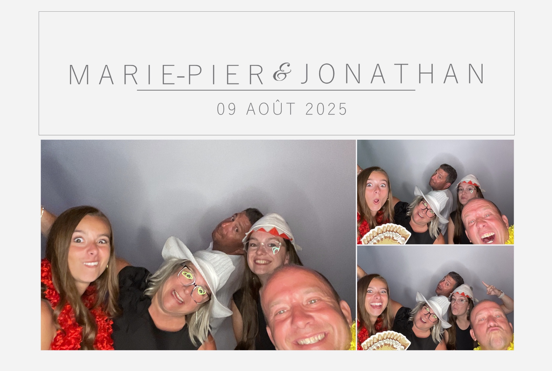 Mariage Marie-Pier et Jonathan  | View more photos from the event at album.pbooth.red/u/Photobooth-RED/Mariage-Marie-Pier-et-Jonathan