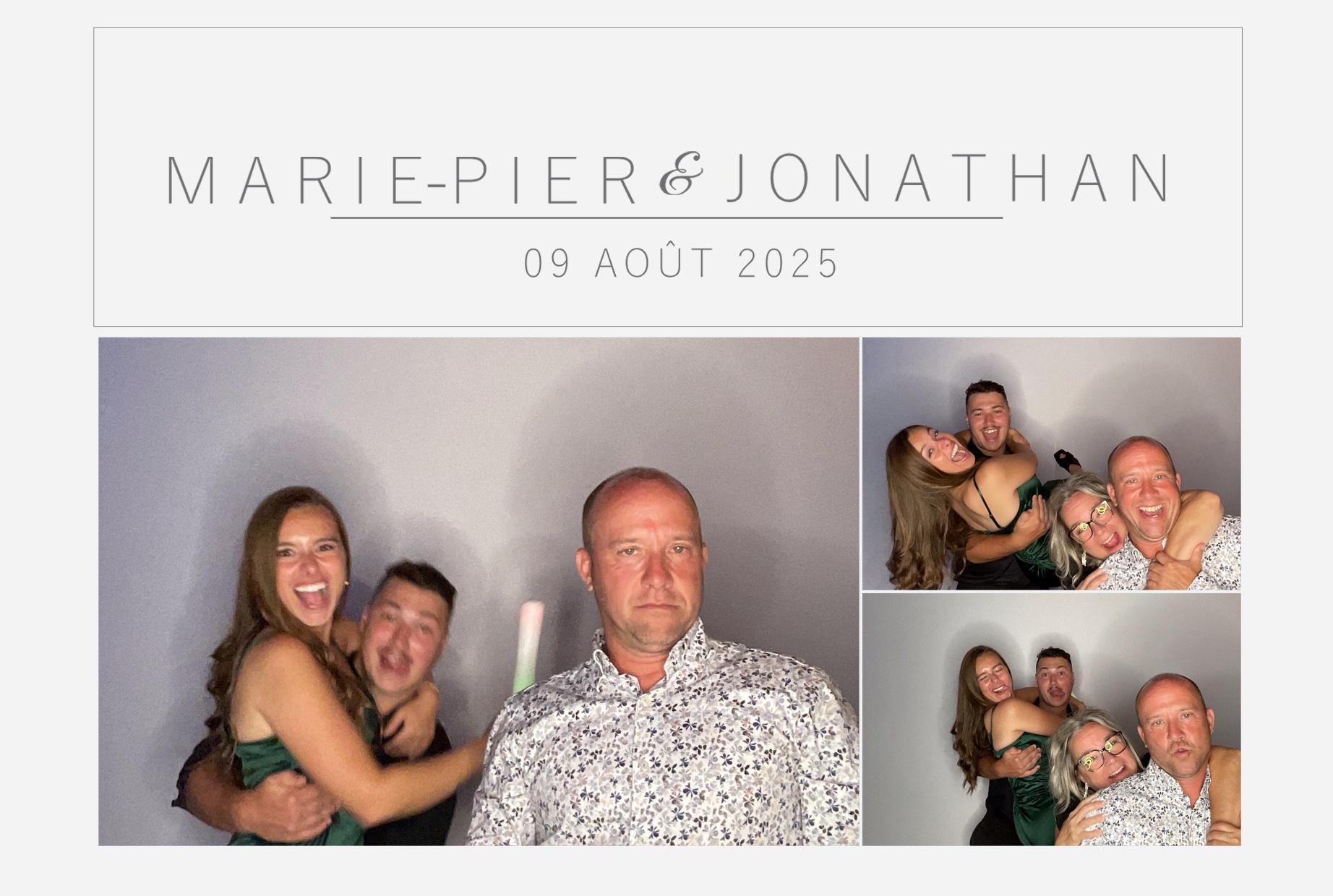 Mariage Marie-Pier et Jonathan  | View more photos from the event at album.pbooth.red/u/Photobooth-RED/Mariage-Marie-Pier-et-Jonathan