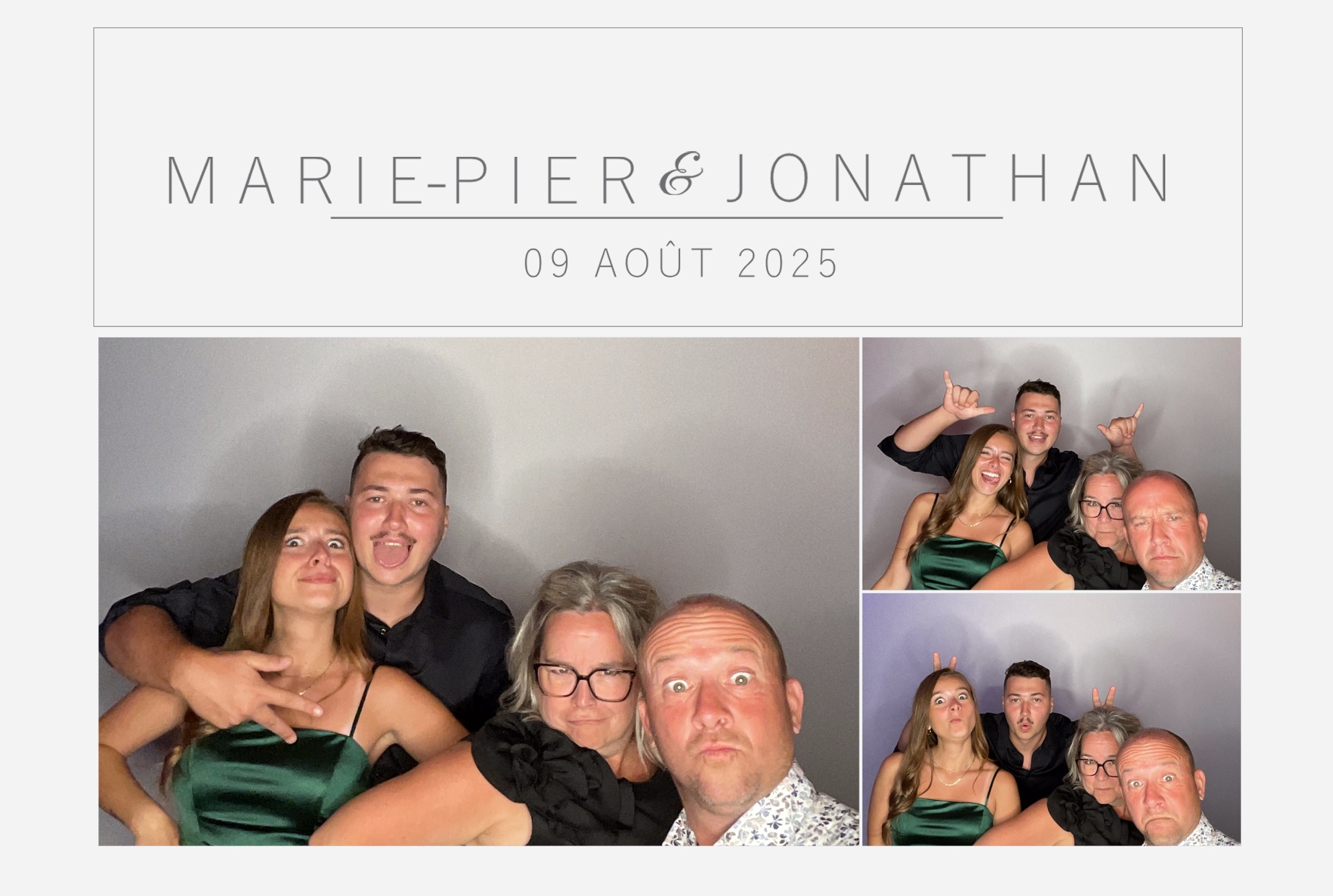 Mariage Marie-Pier et Jonathan  | View more photos from the event at album.pbooth.red/u/Photobooth-RED/Mariage-Marie-Pier-et-Jonathan