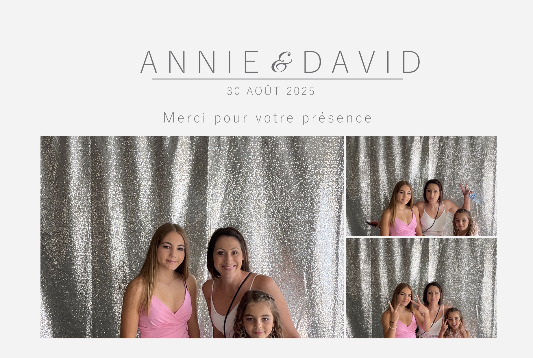 Mariage de Annie & David  | View more photos from the event at album.pbooth.red/u/Photobooth-RED/Mariage-de-Annie-David