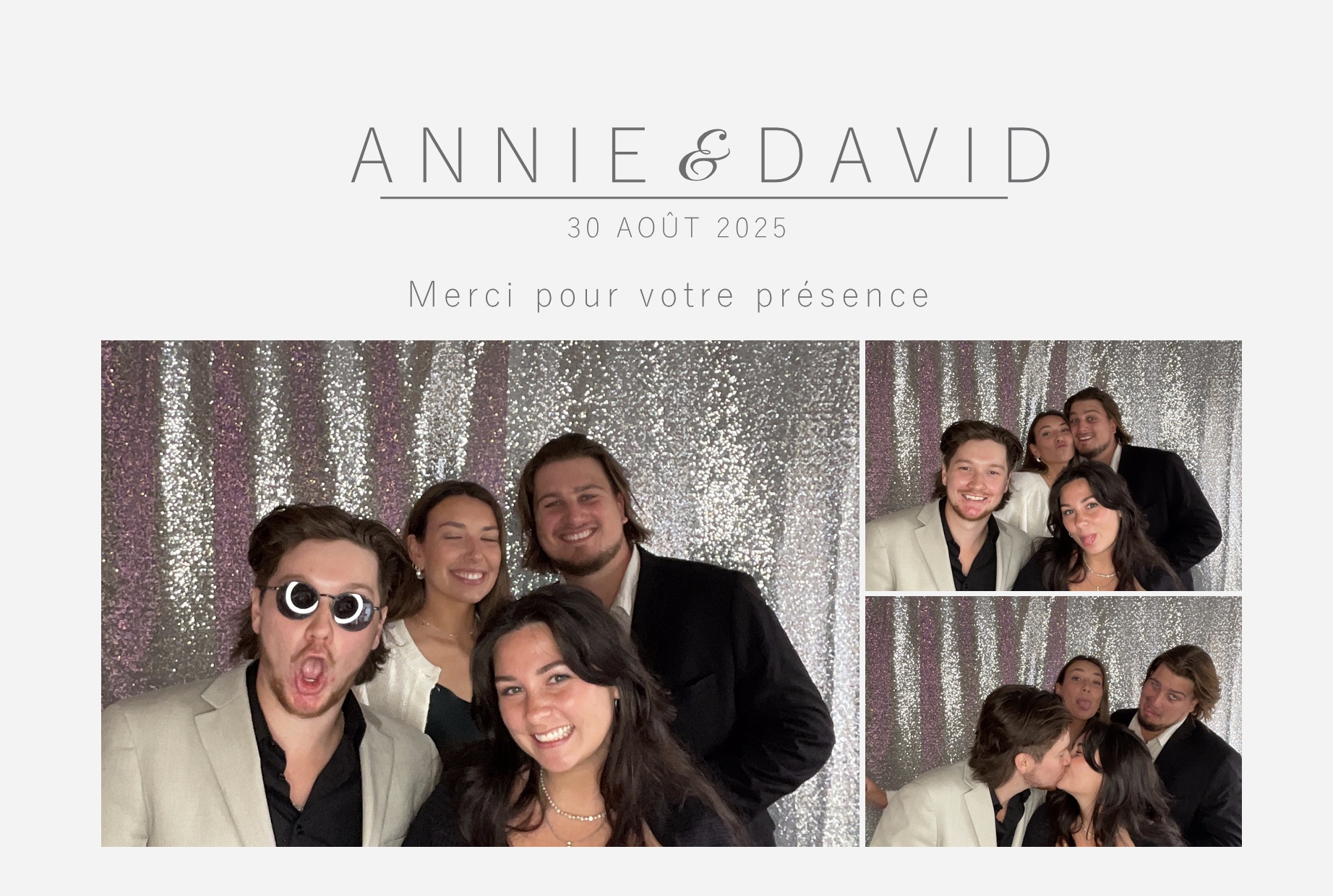 Mariage de Annie & David  | View more photos from the event at album.pbooth.red/u/Photobooth-RED/Mariage-de-Annie-David