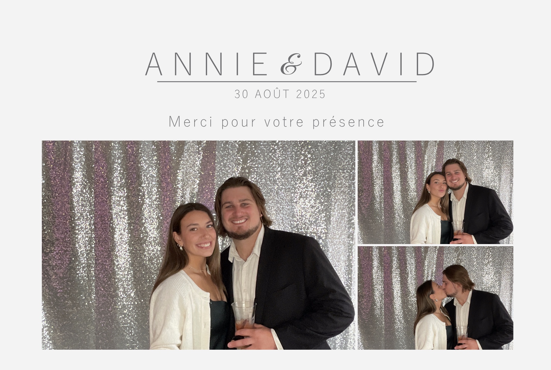 Mariage de Annie & David  | View more photos from the event at album.pbooth.red/u/Photobooth-RED/Mariage-de-Annie-David