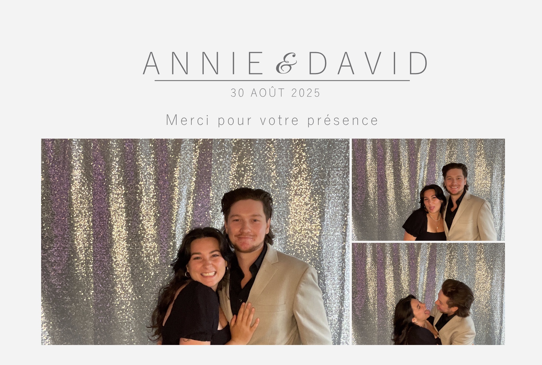 Mariage de Annie & David  | View more photos from the event at album.pbooth.red/u/Photobooth-RED/Mariage-de-Annie-David