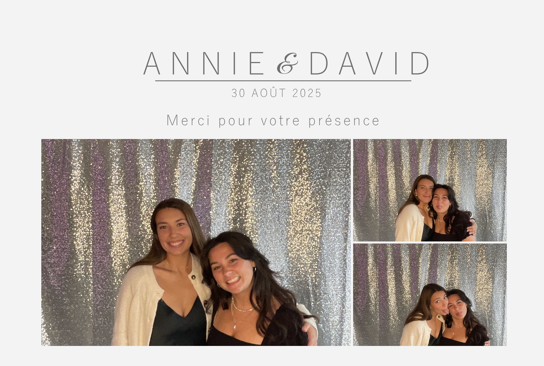 Mariage de Annie & David  | View more photos from the event at album.pbooth.red/u/Photobooth-RED/Mariage-de-Annie-David
