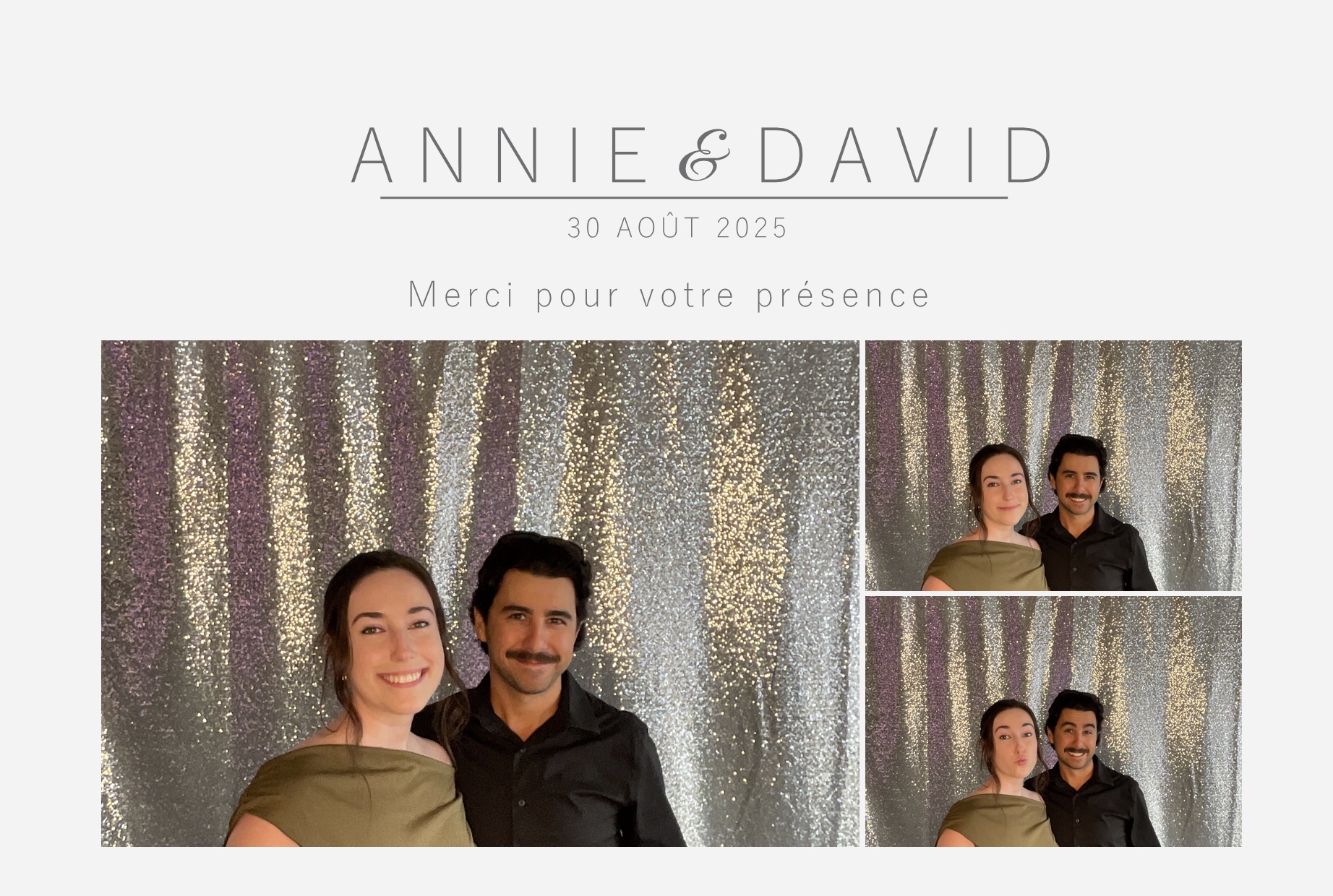 Mariage de Annie & David  | View more photos from the event at album.pbooth.red/u/Photobooth-RED/Mariage-de-Annie-David