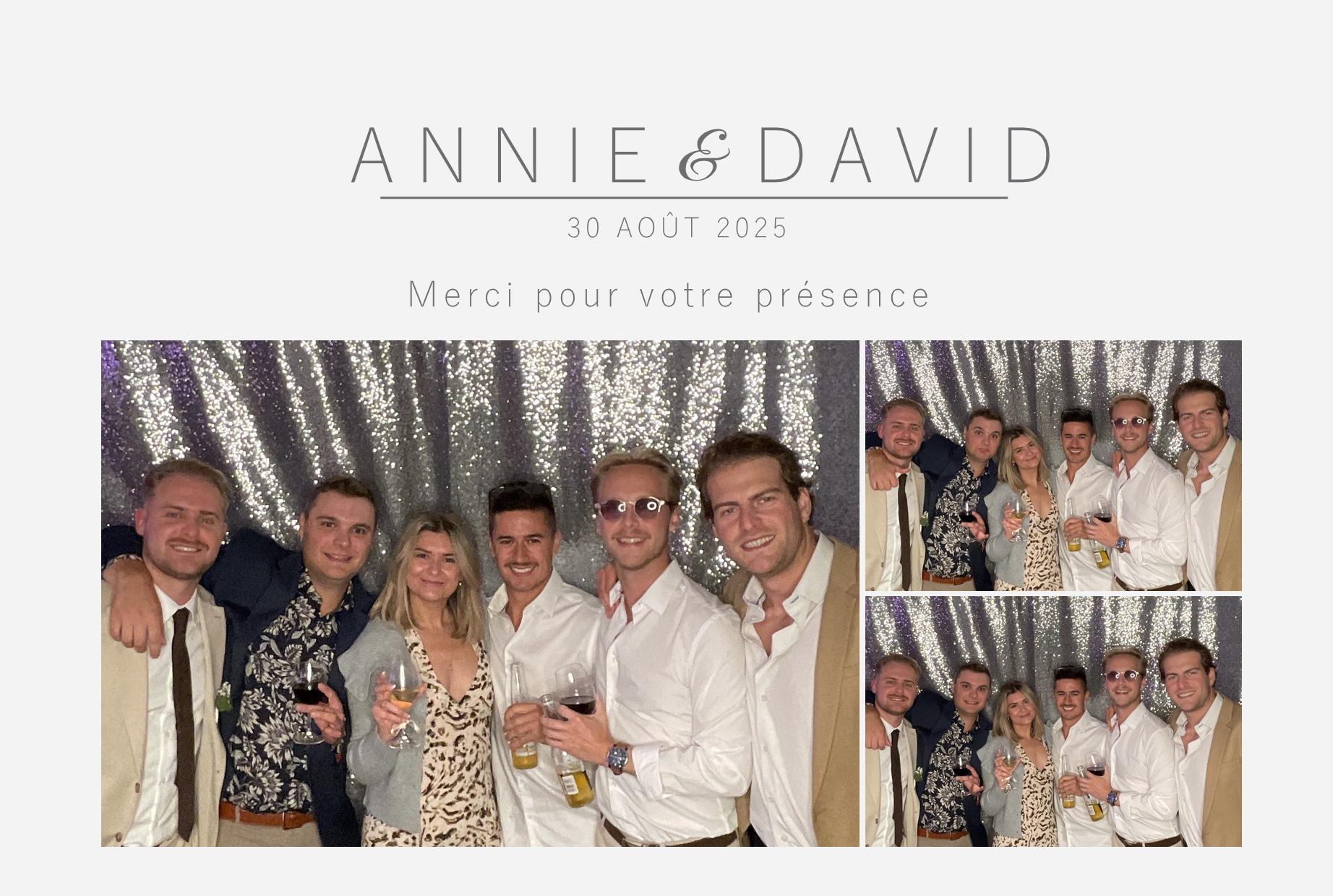 Mariage de Annie & David  | View more photos from the event at album.pbooth.red/u/Photobooth-RED/Mariage-de-Annie-David