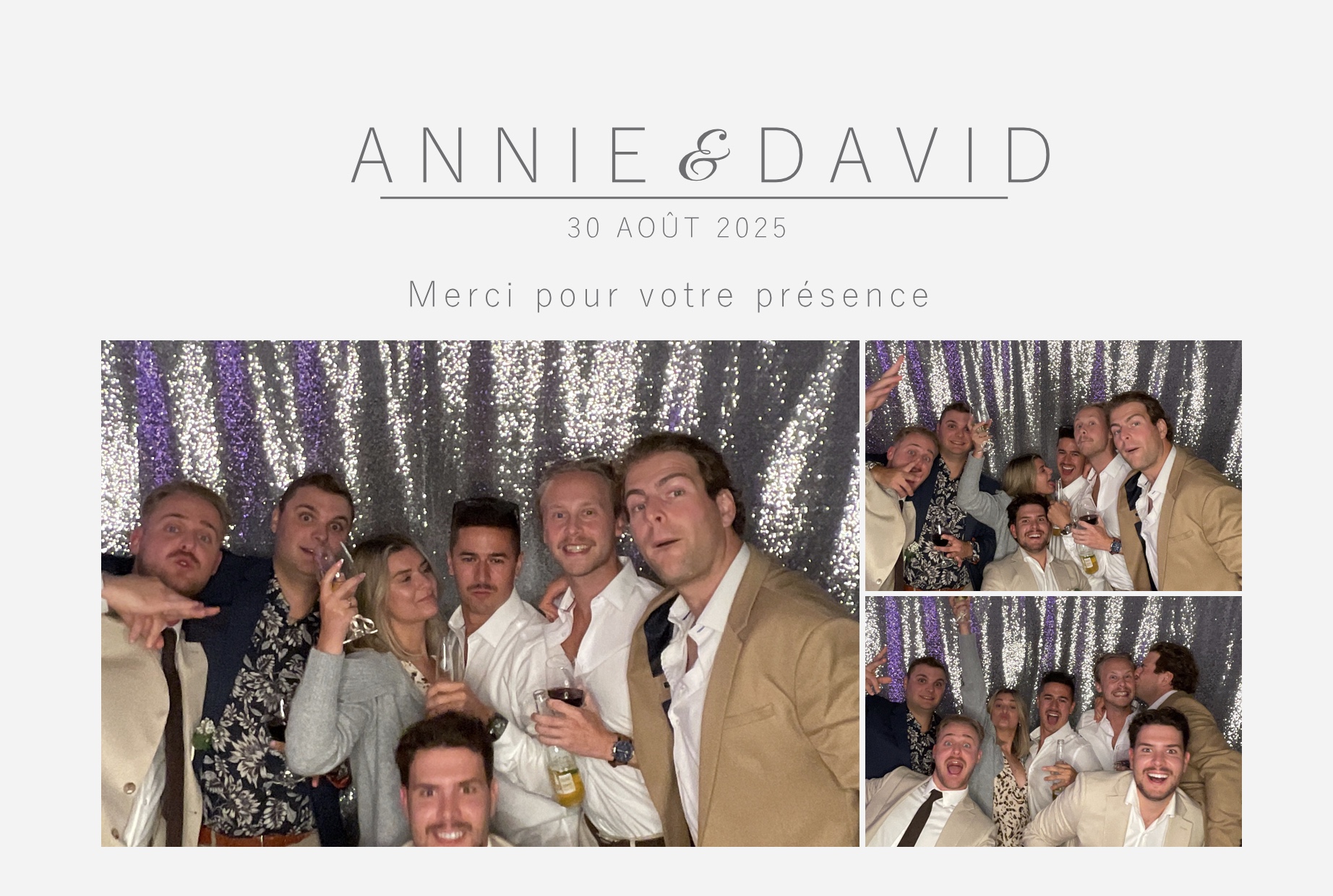 Mariage de Annie & David  | View more photos from the event at album.pbooth.red/u/Photobooth-RED/Mariage-de-Annie-David