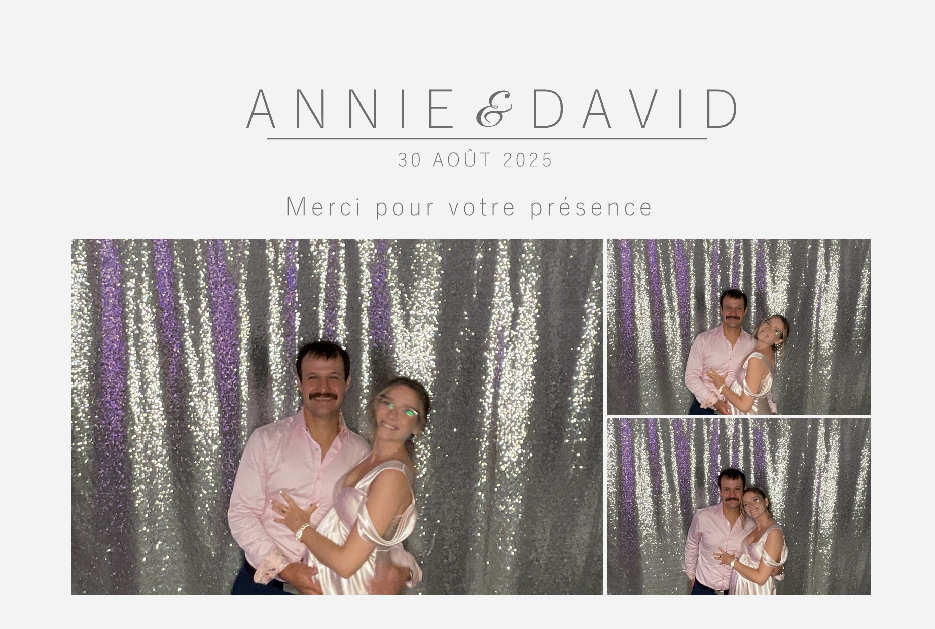 Mariage de Annie & David  | View more photos from the event at album.pbooth.red/u/Photobooth-RED/Mariage-de-Annie-David