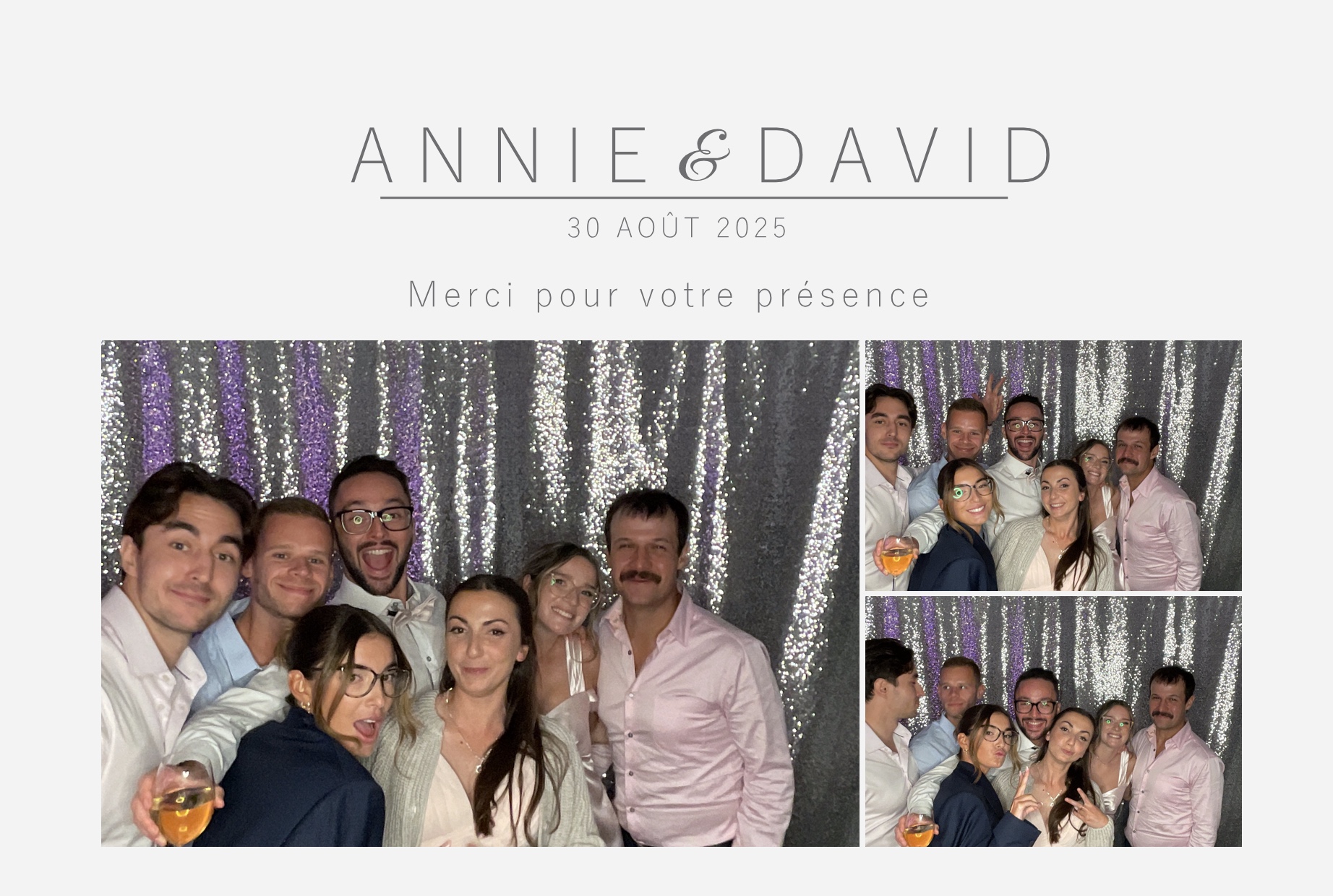 Mariage de Annie & David  | View more photos from the event at album.pbooth.red/u/Photobooth-RED/Mariage-de-Annie-David