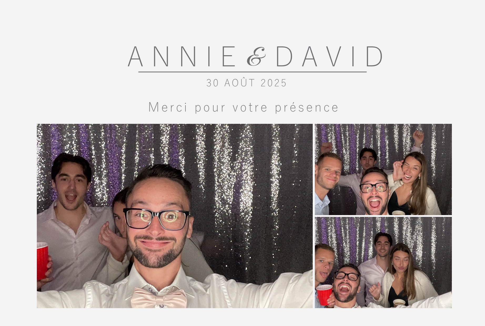 Mariage de Annie & David  | View more photos from the event at album.pbooth.red/u/Photobooth-RED/Mariage-de-Annie-David