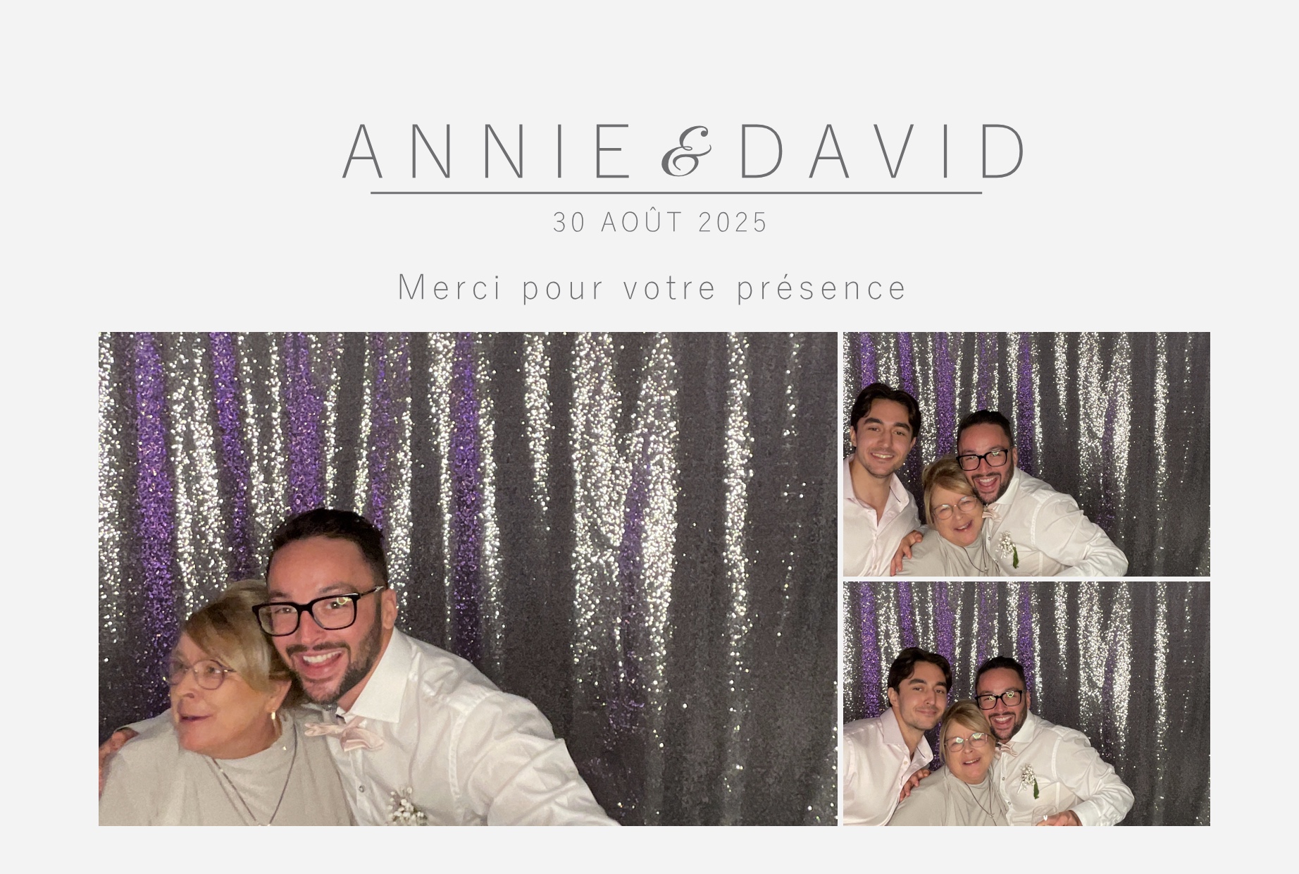 Mariage de Annie & David  | View more photos from the event at album.pbooth.red/u/Photobooth-RED/Mariage-de-Annie-David