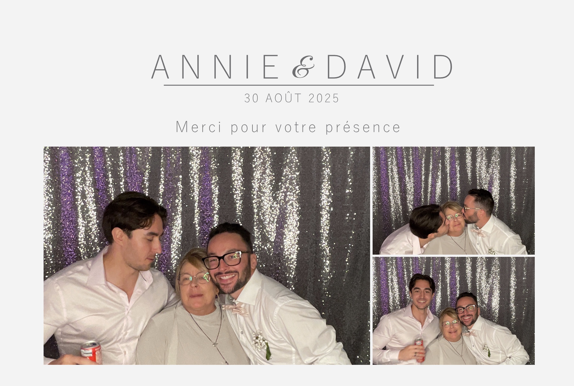 Mariage de Annie & David  | View more photos from the event at album.pbooth.red/u/Photobooth-RED/Mariage-de-Annie-David