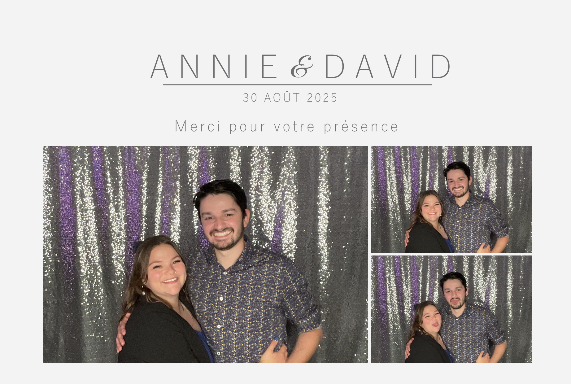Mariage de Annie & David  | View more photos from the event at album.pbooth.red/u/Photobooth-RED/Mariage-de-Annie-David