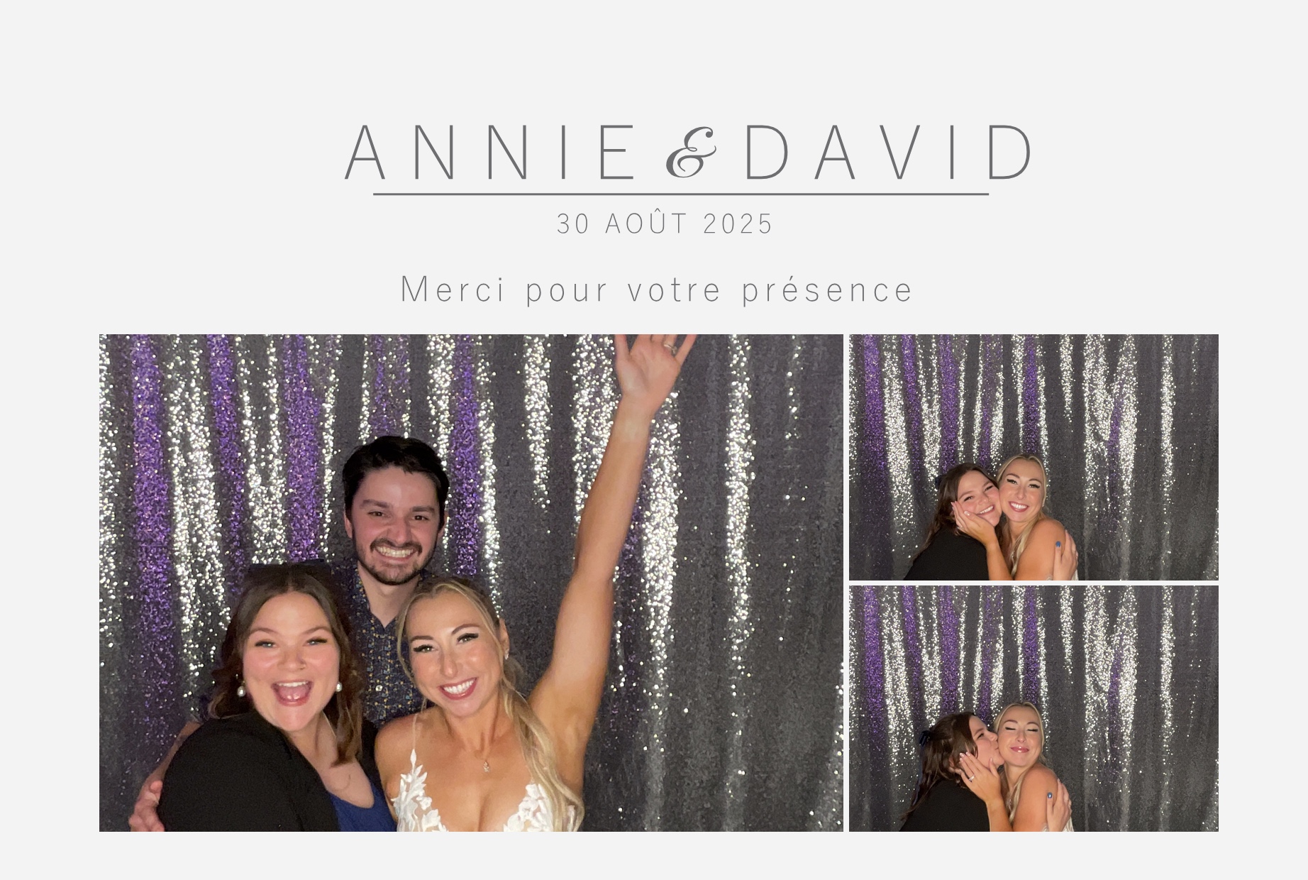Mariage de Annie & David  | View more photos from the event at album.pbooth.red/u/Photobooth-RED/Mariage-de-Annie-David
