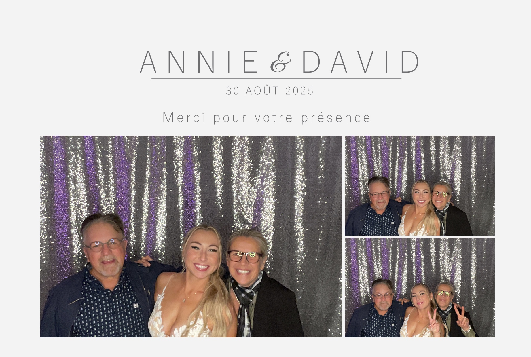 Mariage de Annie & David  | View more photos from the event at album.pbooth.red/u/Photobooth-RED/Mariage-de-Annie-David